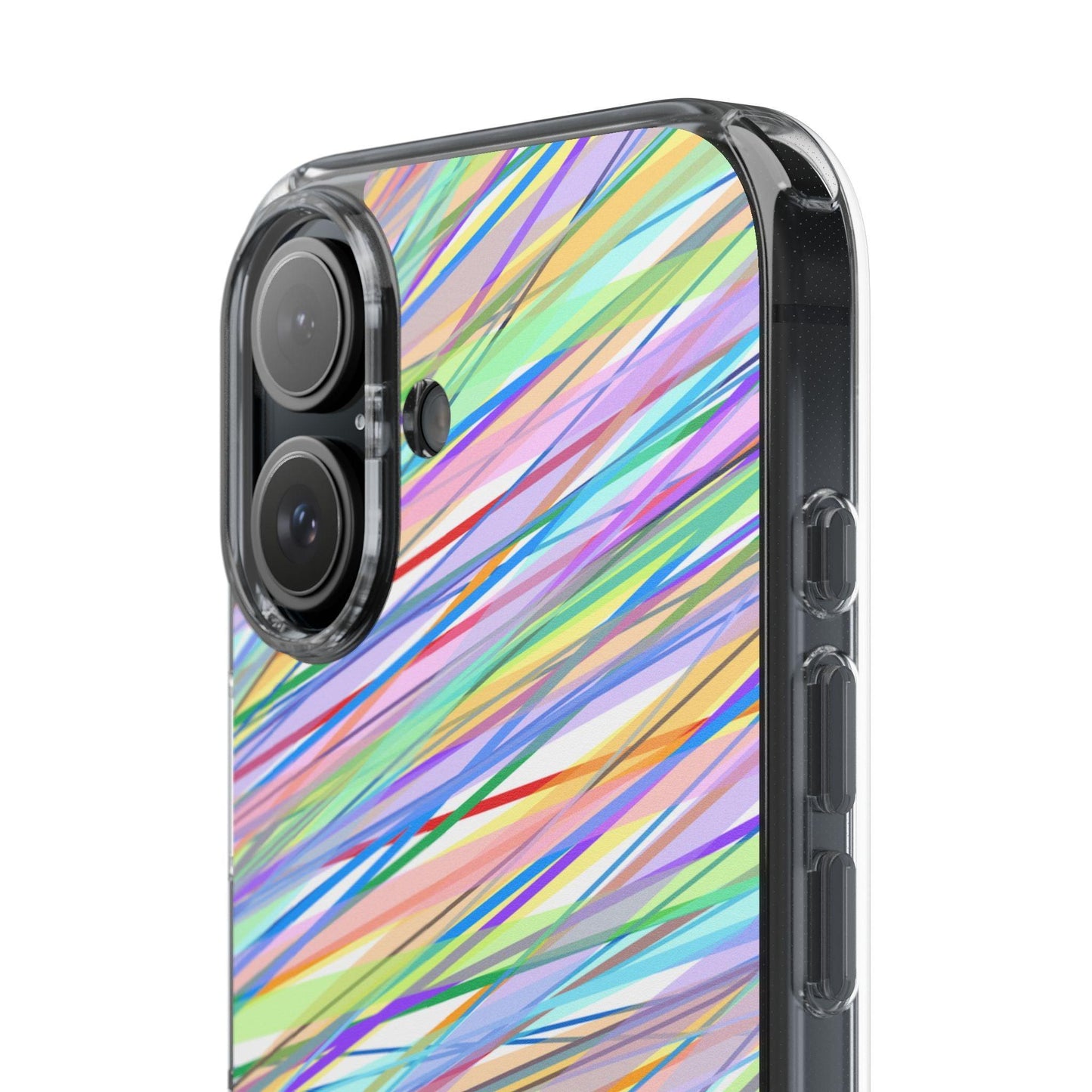 Threads Of Colors Clear Case - covers4phones