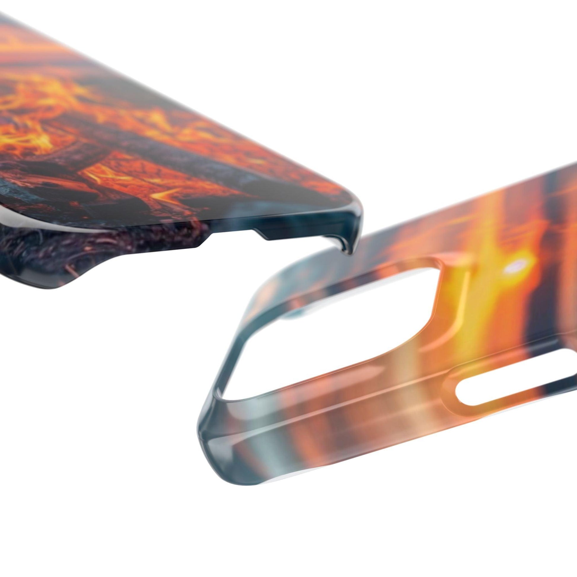 Woodland Fire Phone Case – Warmth of Nature’s Blaze on Your Device - covers4phones