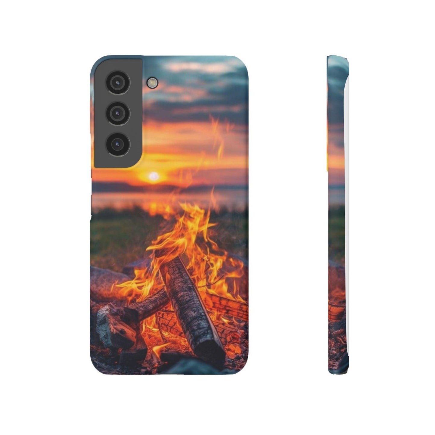 Woodland Fire Phone Case – Warmth of Nature’s Blaze on Your Device - covers4phones