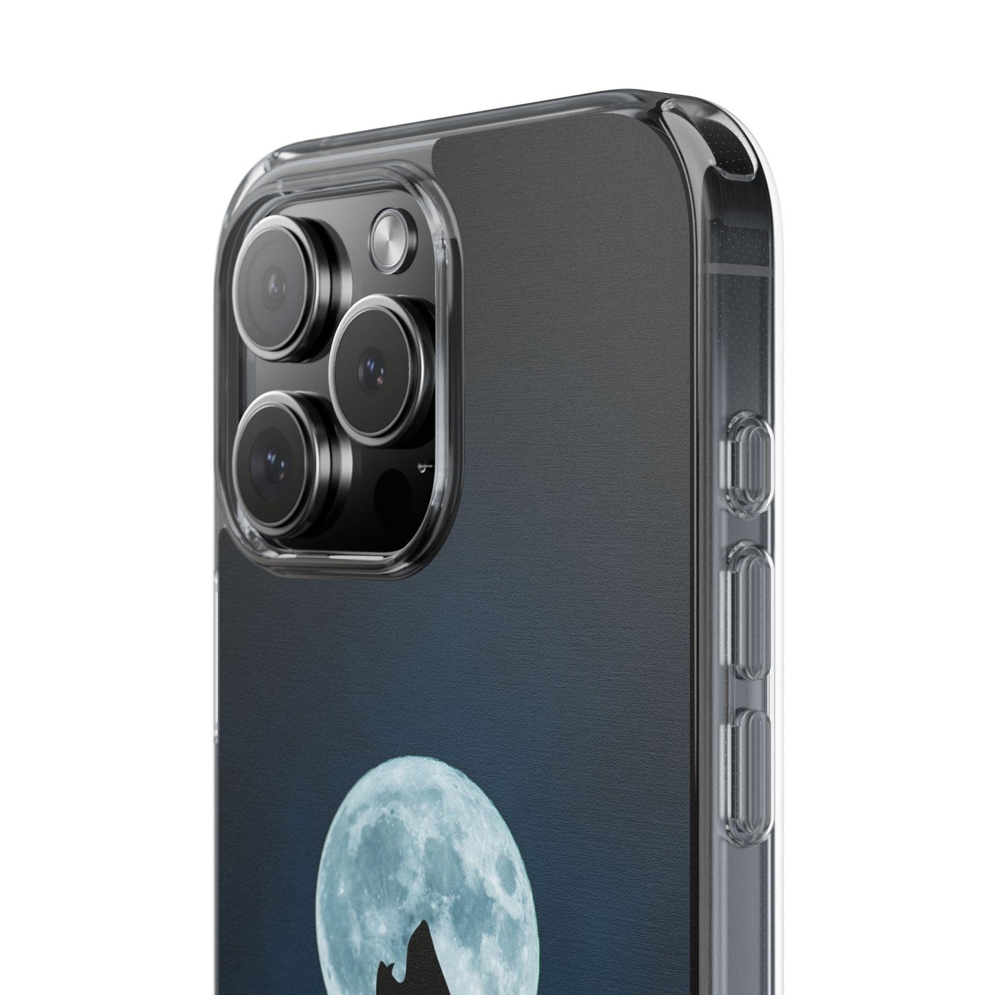 Full Moon and Wolf Clear Cases - covers4phones