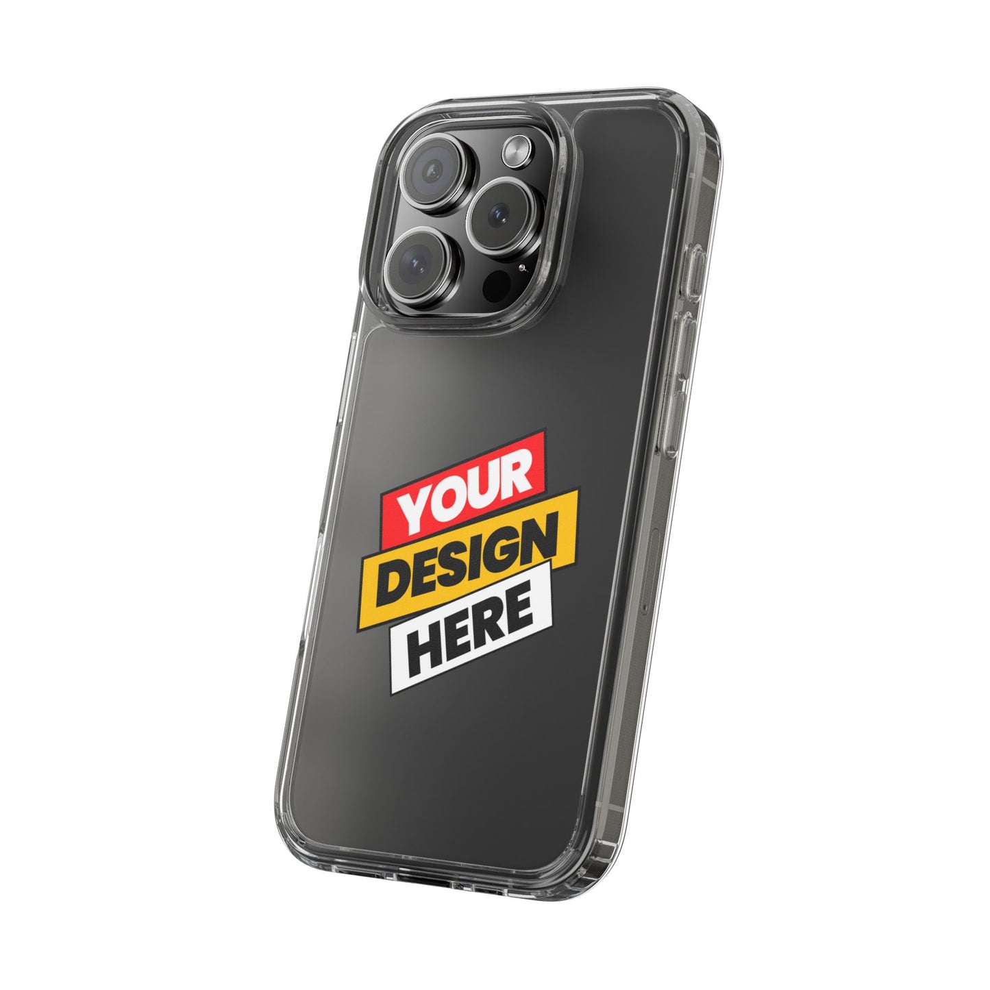 Custom Clear Transparent Cases for Phones - Personalized Protection, Ideal for Gifts, Birthdays, Holidays, Trendy Phone Accessories
