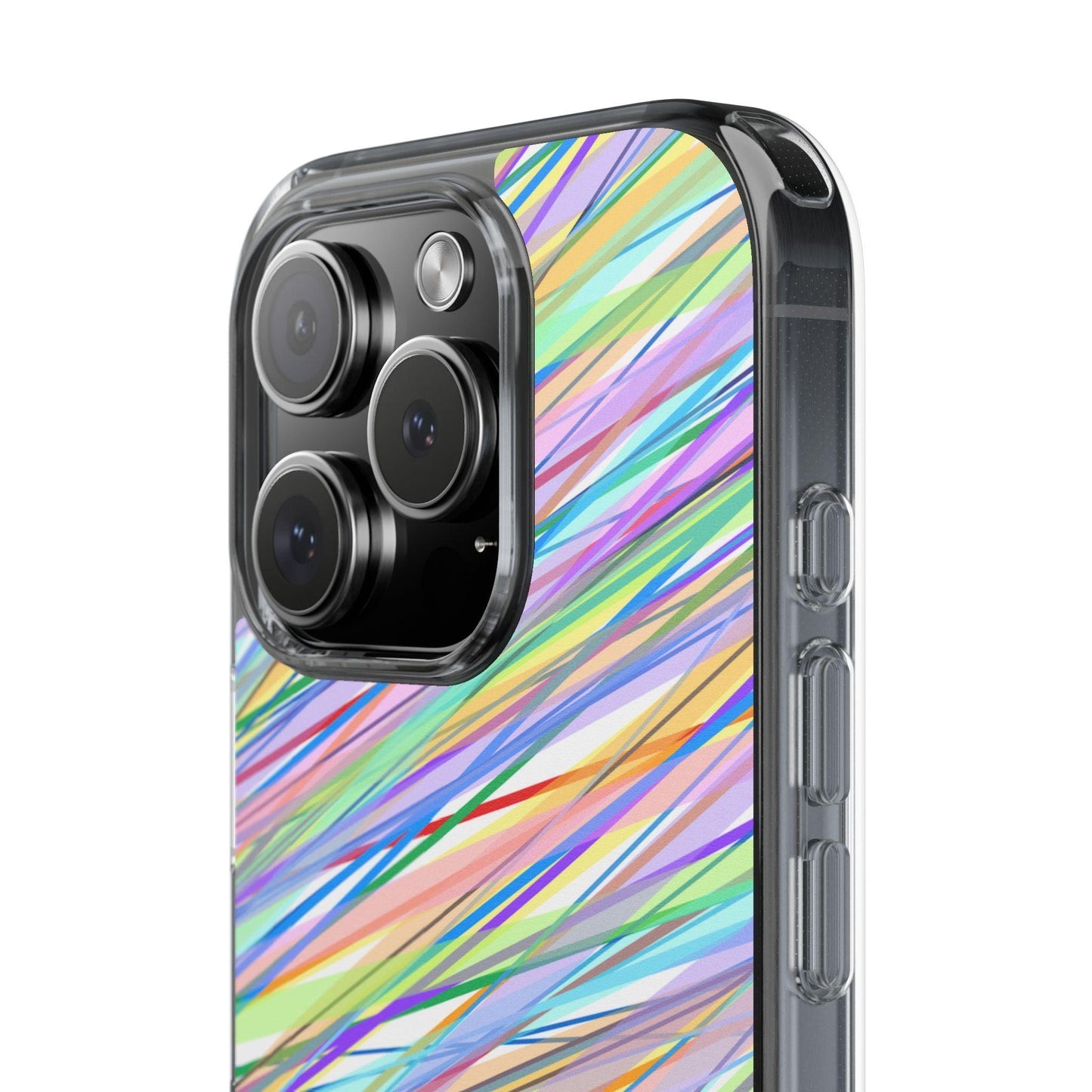Threads Of Colors Clear Case - covers4phones