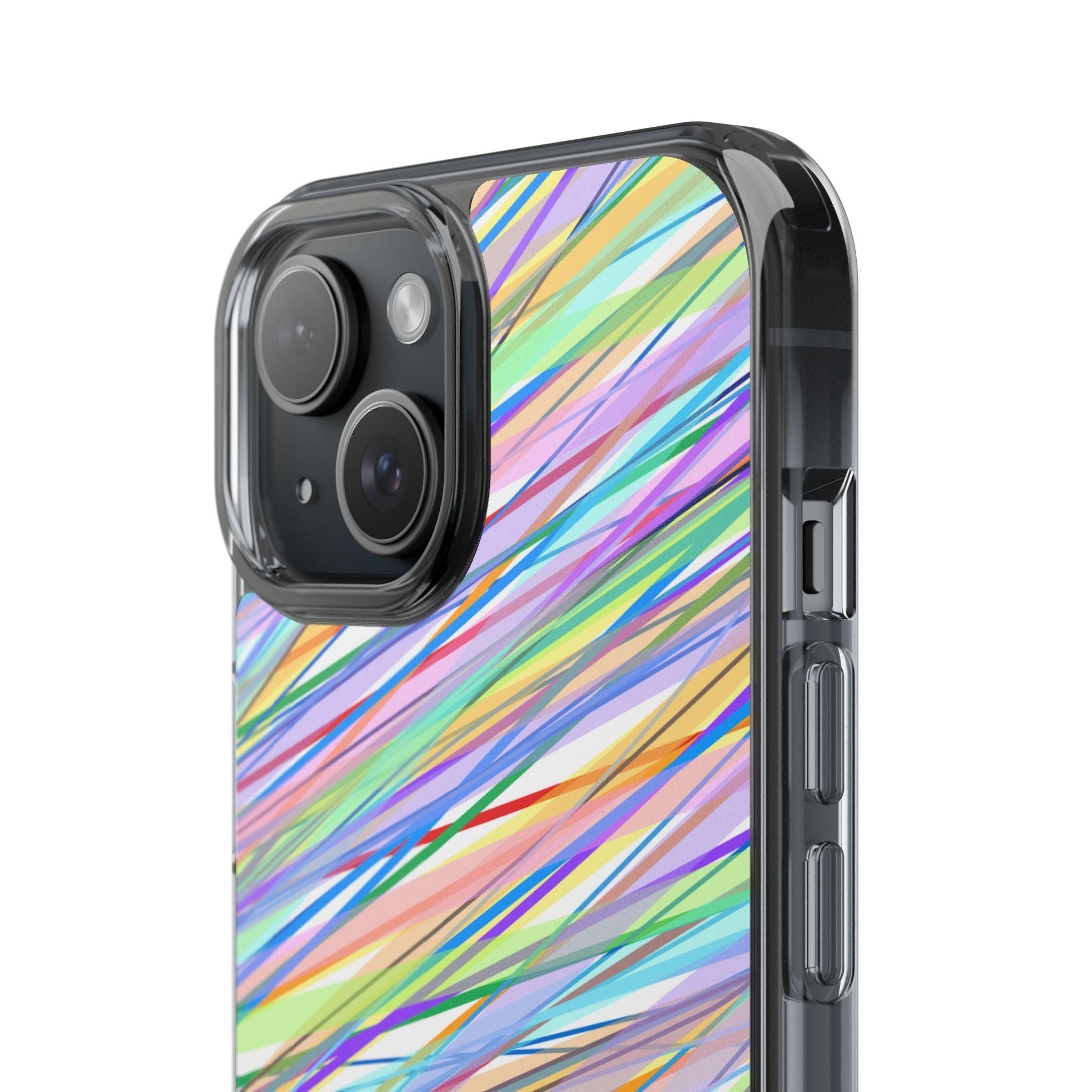 Threads Of Colors Clear Case - covers4phones