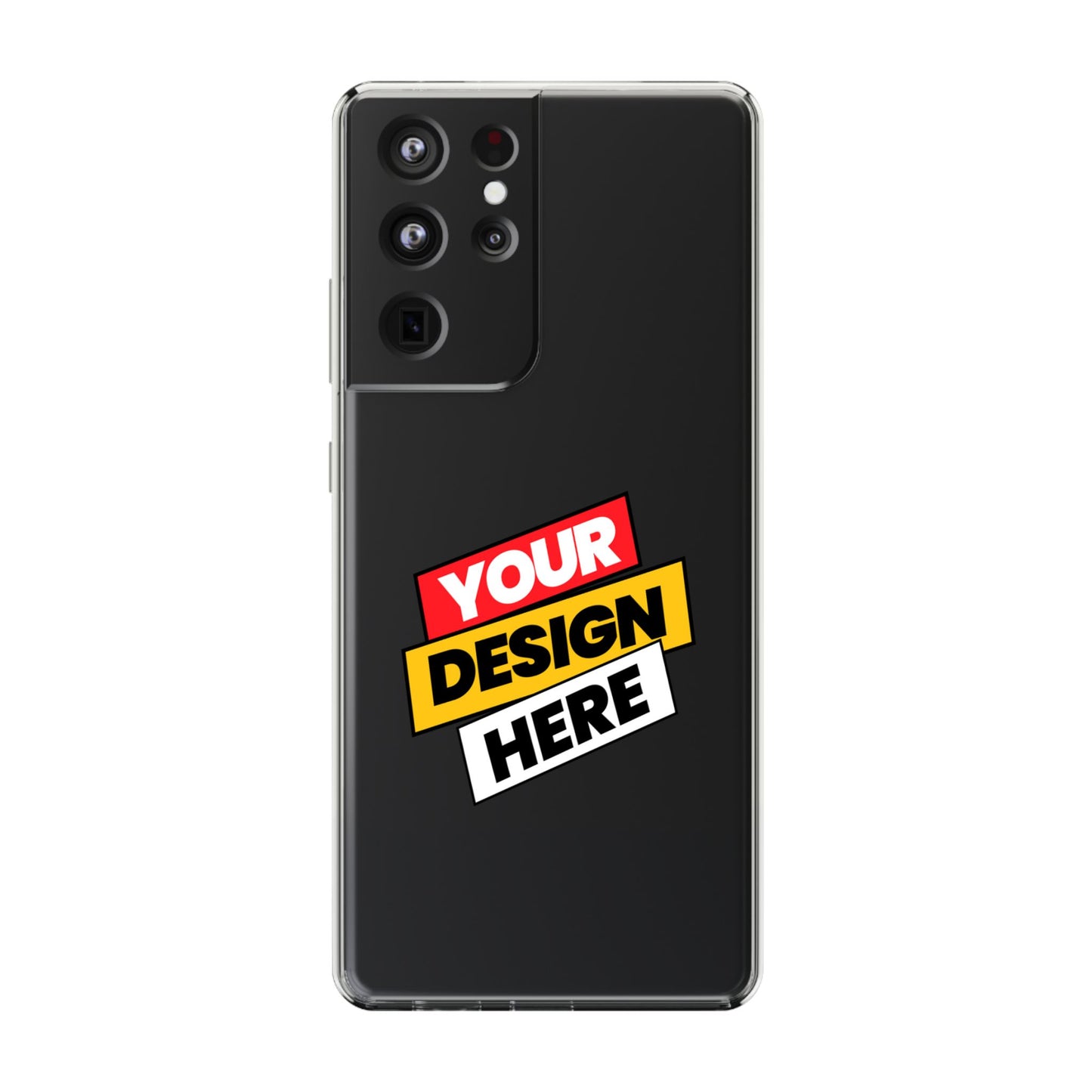 Custom Clear Transparent Cases for Phones - Personalized Protection, Ideal for Gifts, Birthdays, Holidays, Trendy Phone Accessories