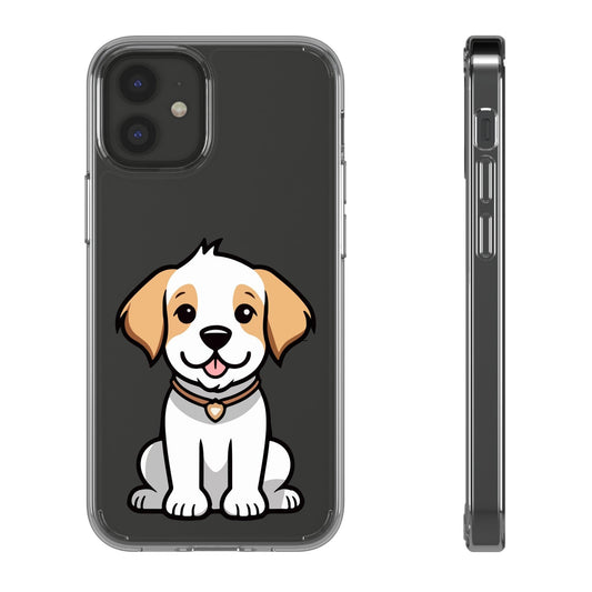 Clear Cases With Dog Printed - covers4phones