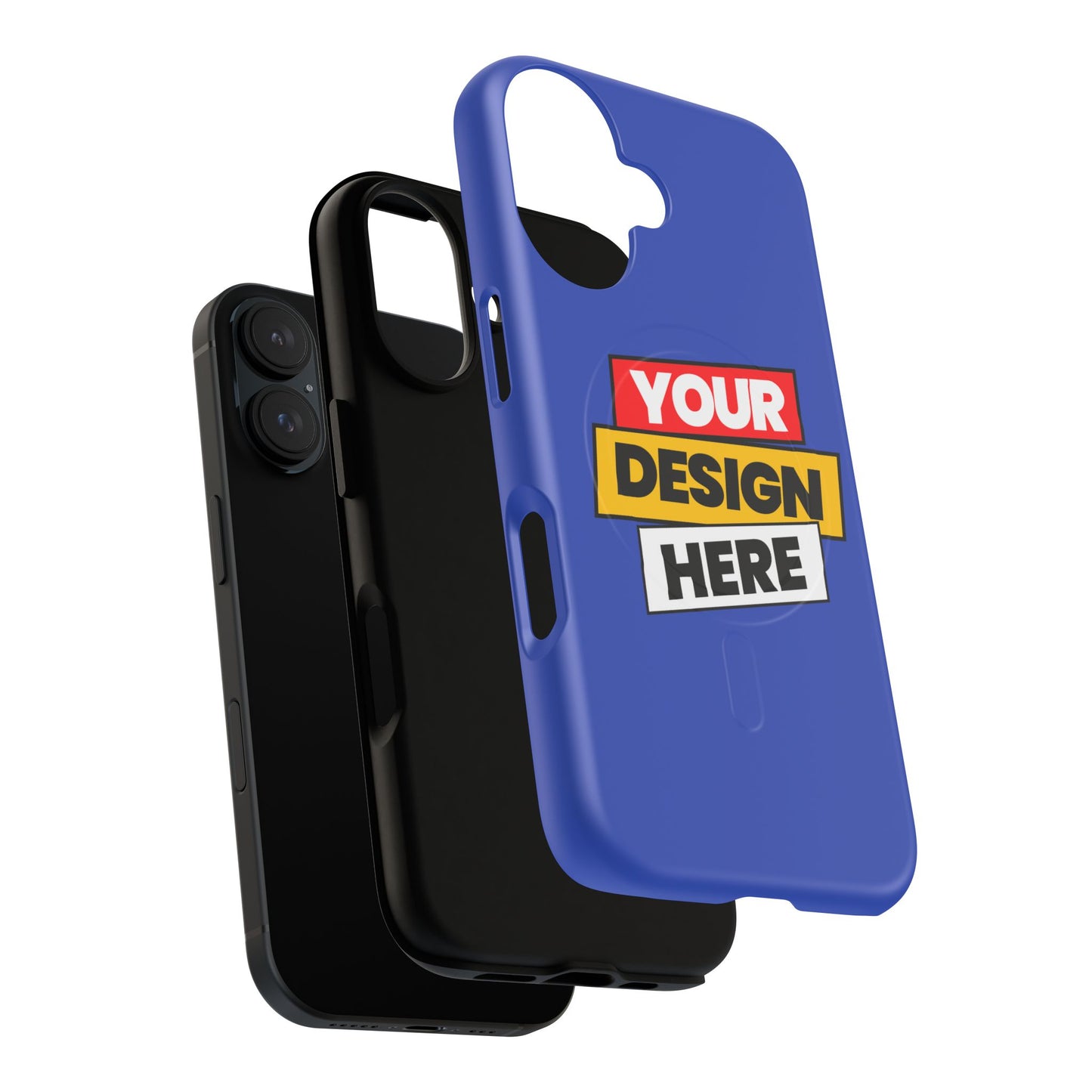 Tough Magnetic Phone Case, Customizable Phone Protector, Personalized Gift, Durable Tech Accessory, Ideal for Teens and Adults