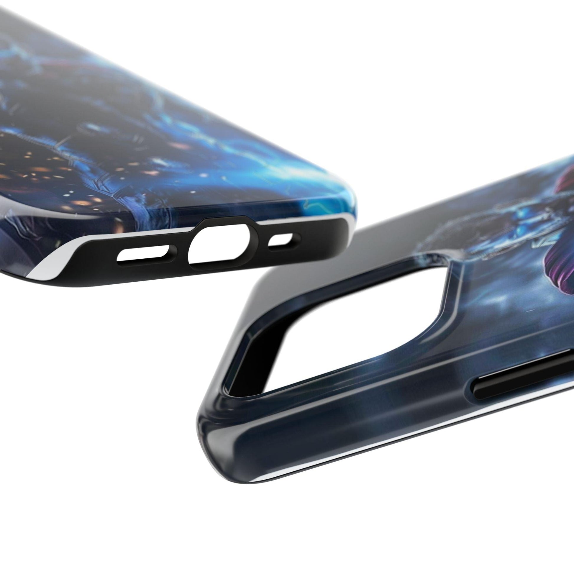 Thor, the God of Thunder in Action Printed Tough Phone Case for iPhone & Samsung Galaxy - Epic Superhero Design - covers4phones