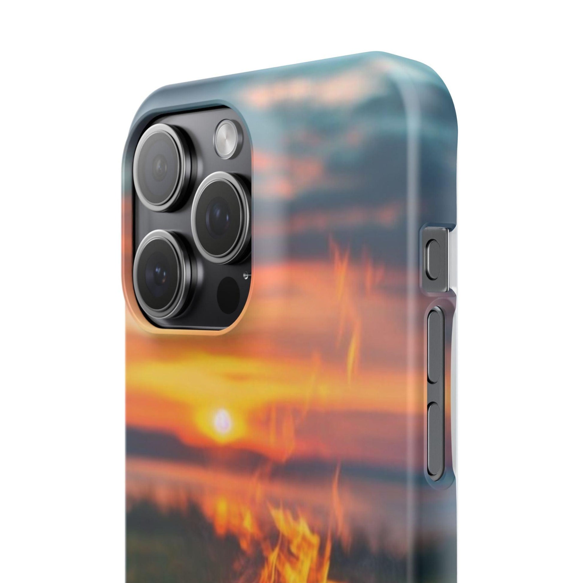 Woodland Fire Phone Case – Warmth of Nature’s Blaze on Your Device - covers4phones