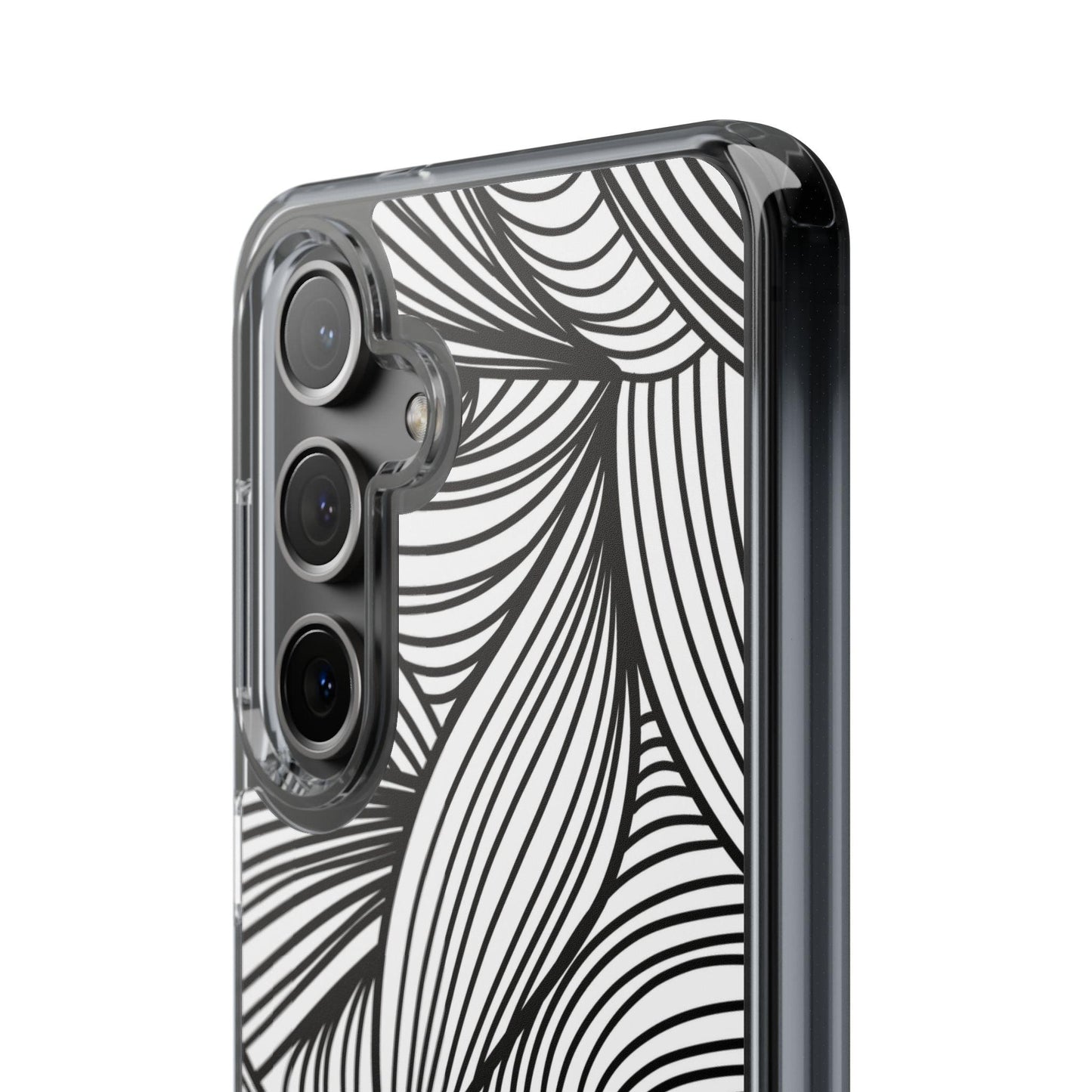 Black and White Illusion Clear Cases - covers4phones