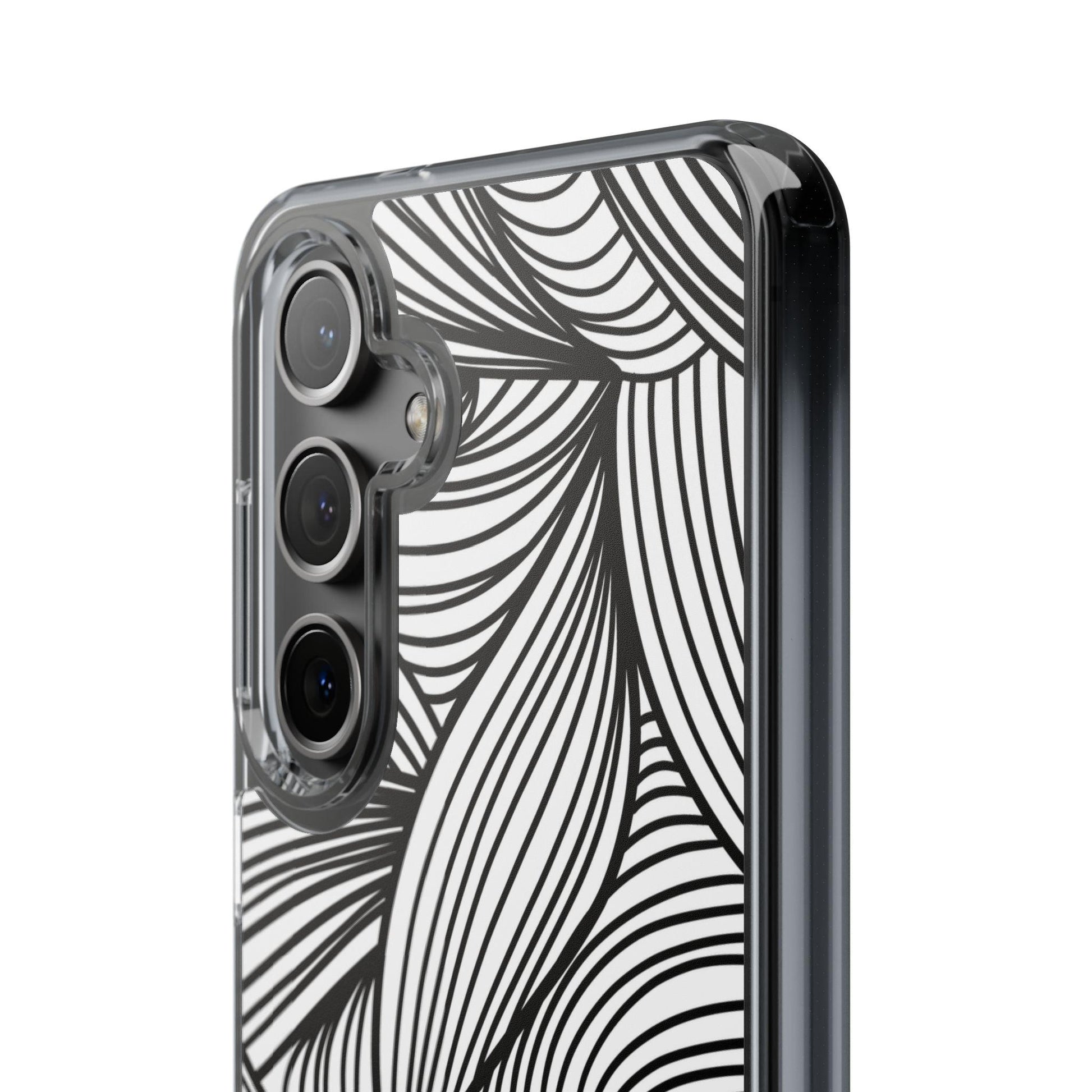 Black and White Illusion Clear Cases - covers4phones