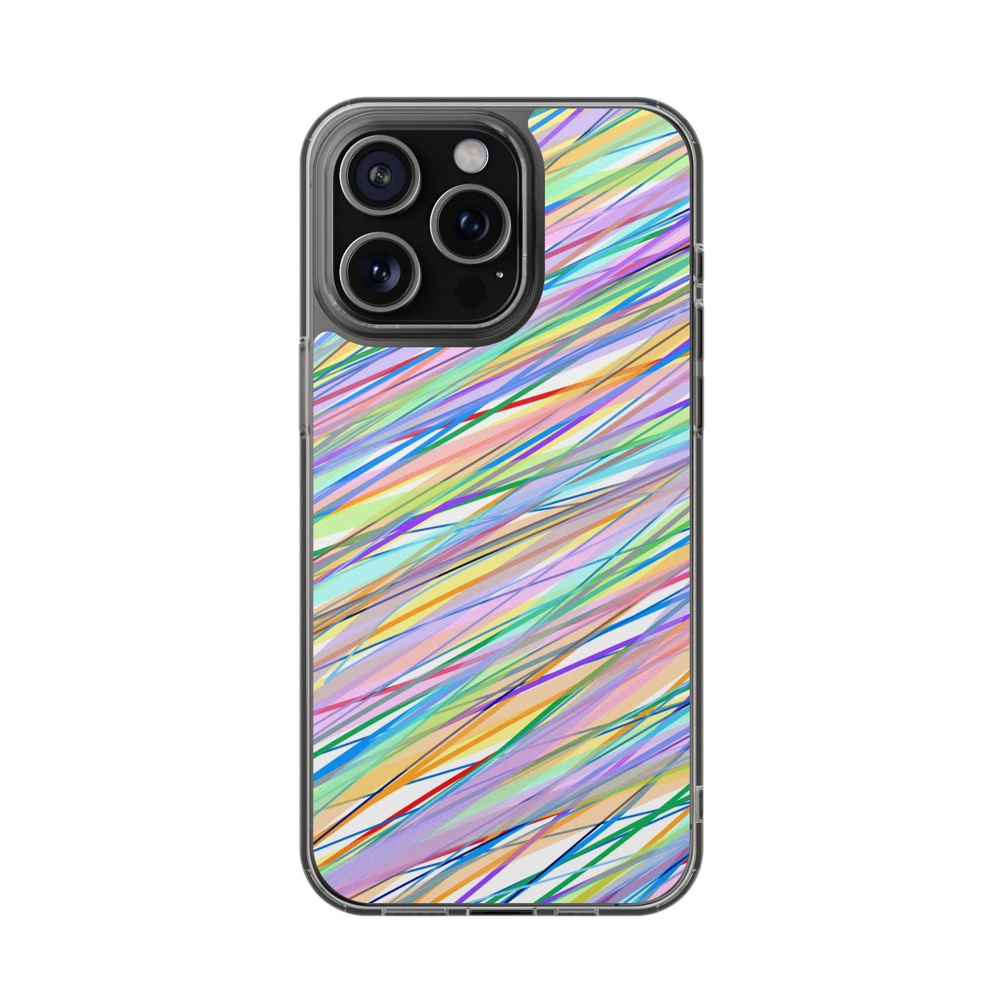 Threads Of Colors Clear Case - covers4phones