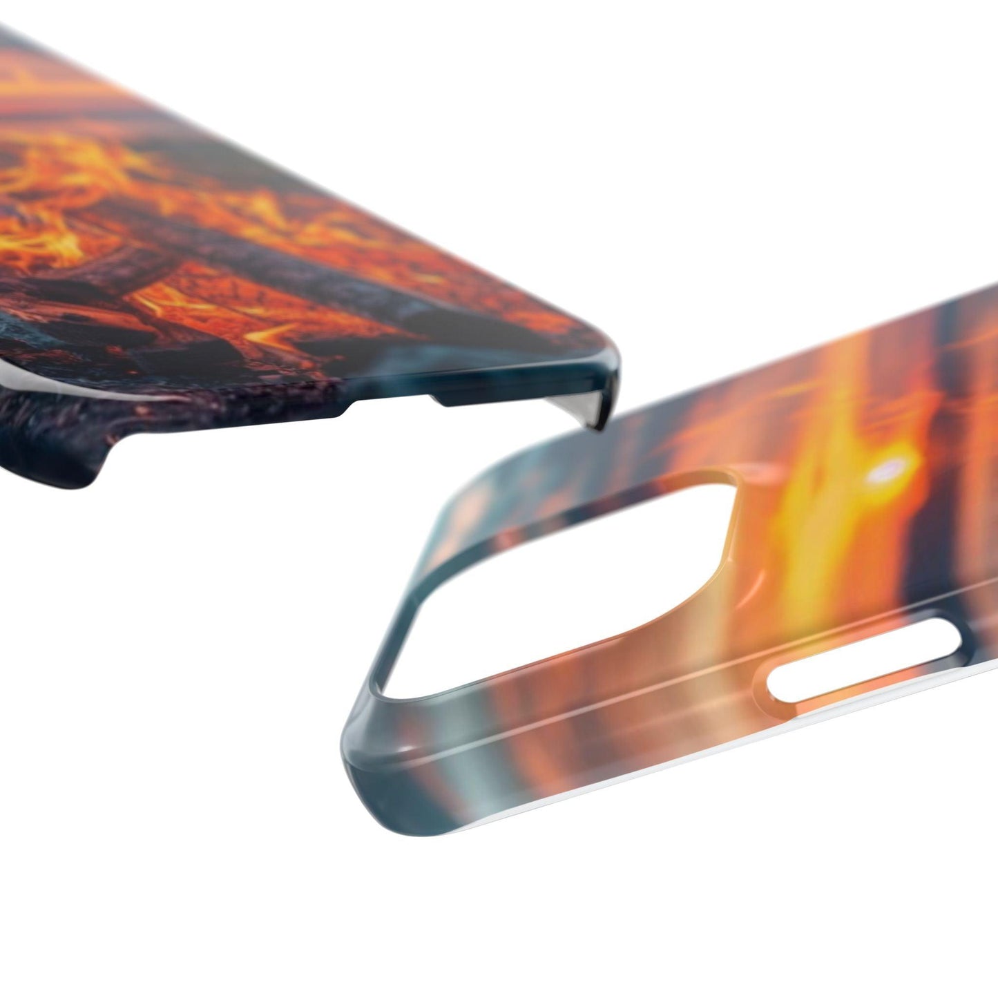 Woodland Fire Phone Case – Warmth of Nature’s Blaze on Your Device - covers4phones