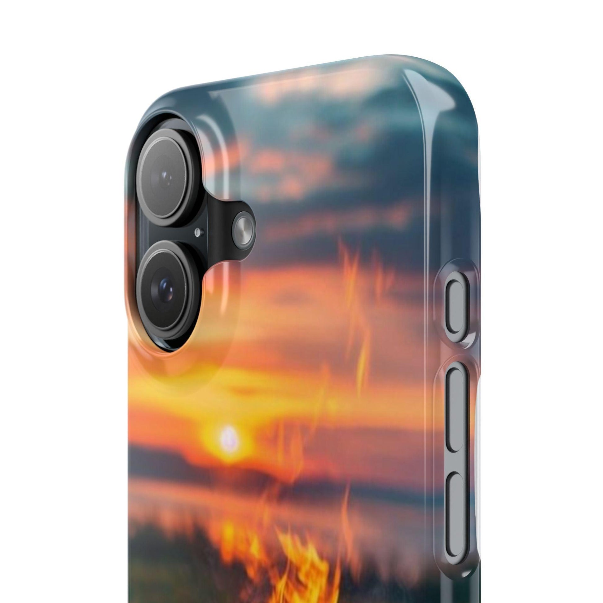 Woodland Fire Phone Case – Warmth of Nature’s Blaze on Your Device - covers4phones