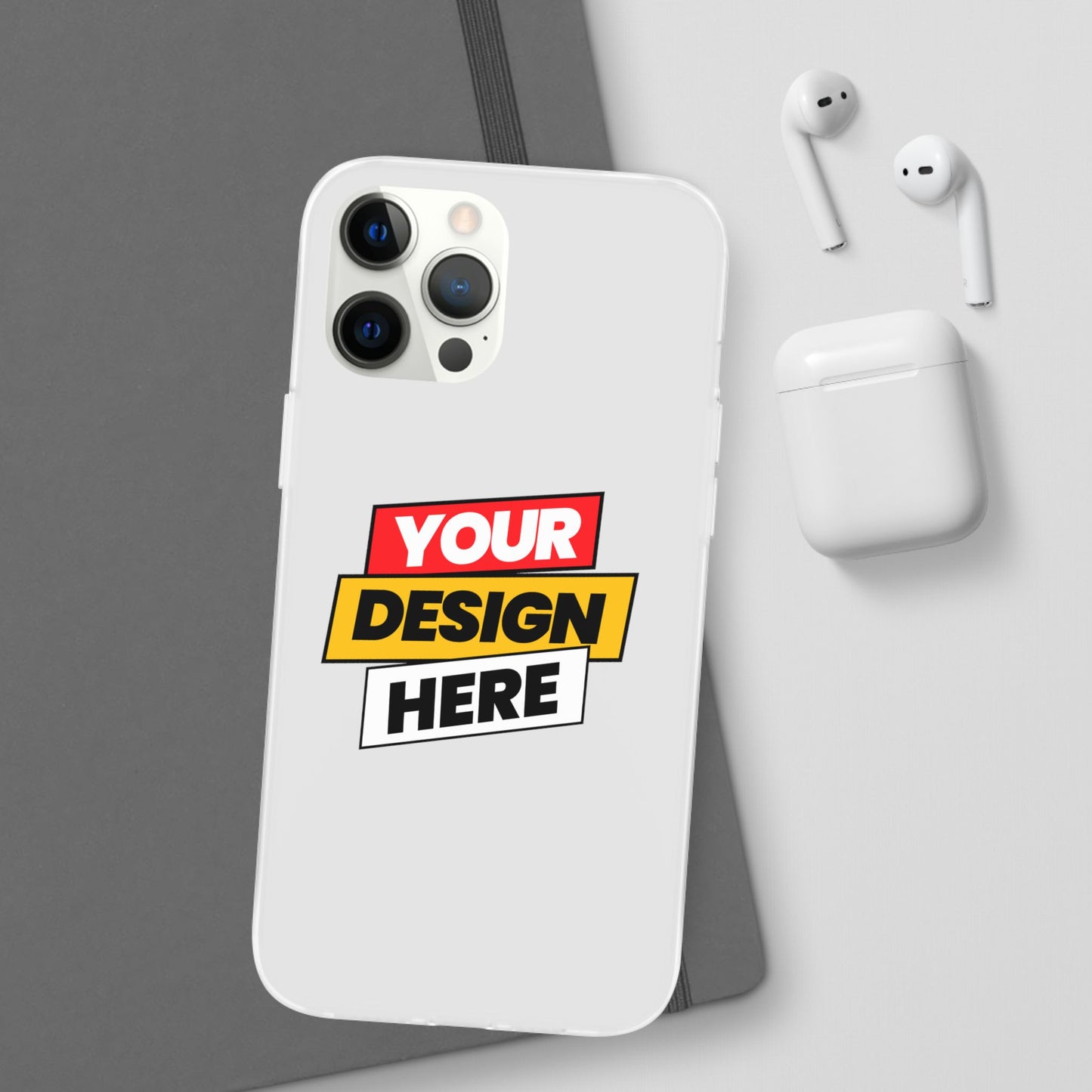Customizable Flexi Phone Cases, Personalized Tech Accessories, Unique Gifts for Holidays, Fun and Stylish Mobile Covers