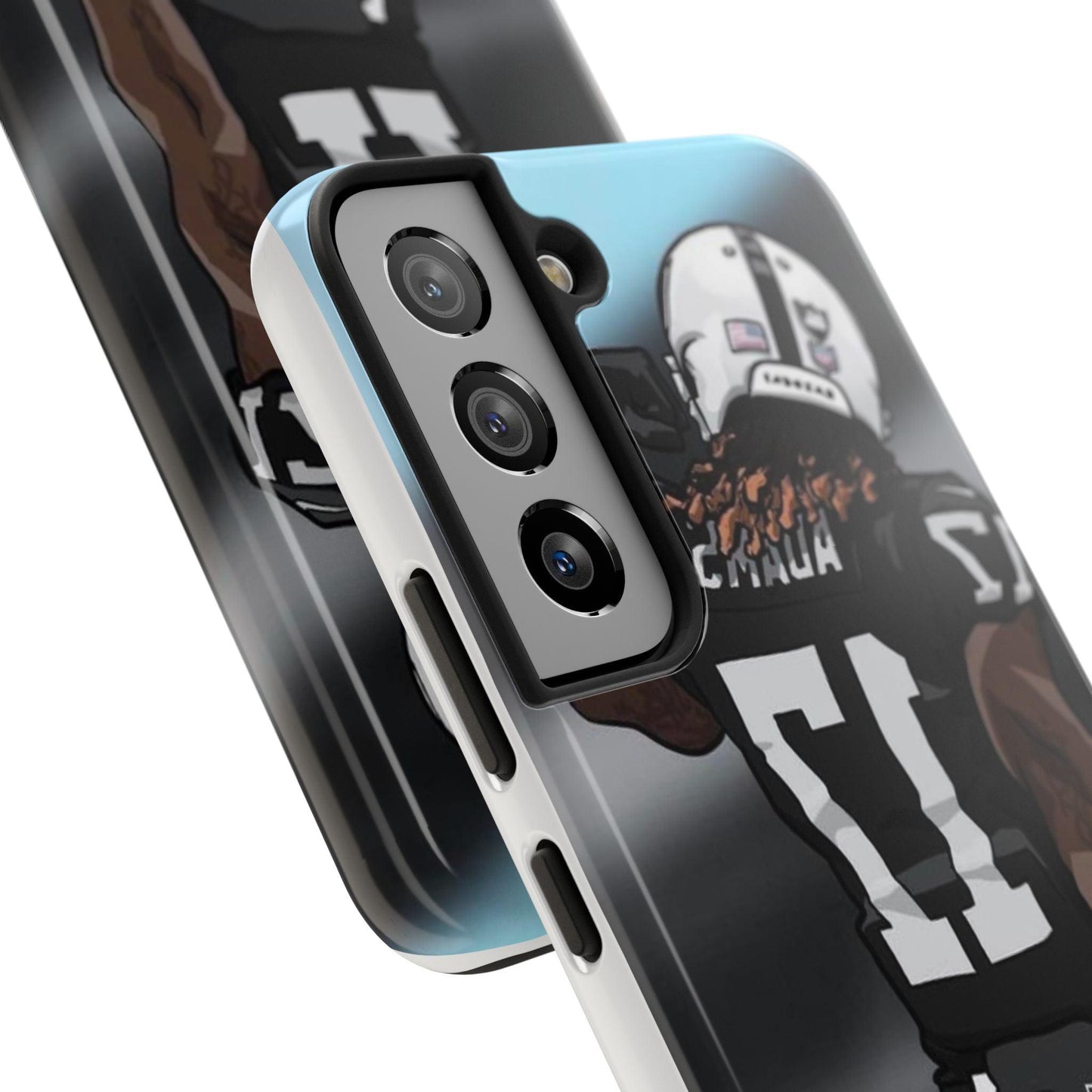 Adam 17 Player Showing Shirt Number Printed Tough Phone Case for iPhone & Samsung Galaxy - Bold Athlete Design - covers4phones