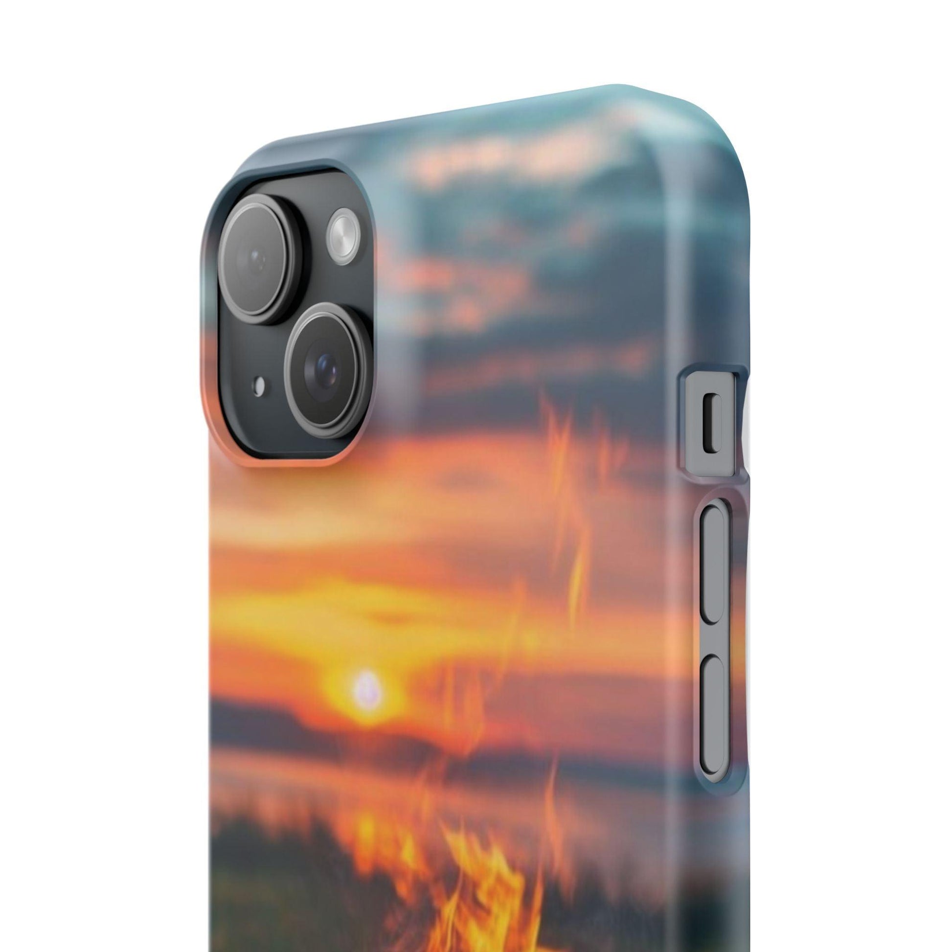 Woodland Fire Phone Case – Warmth of Nature’s Blaze on Your Device - covers4phones