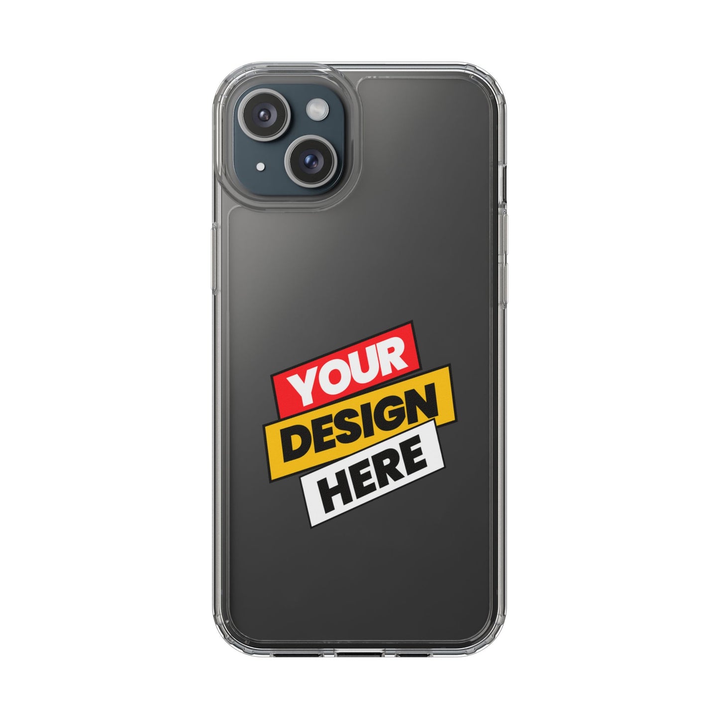Custom Clear Transparent Cases for Phones - Personalized Protection, Ideal for Gifts, Birthdays, Holidays, Trendy Phone Accessories