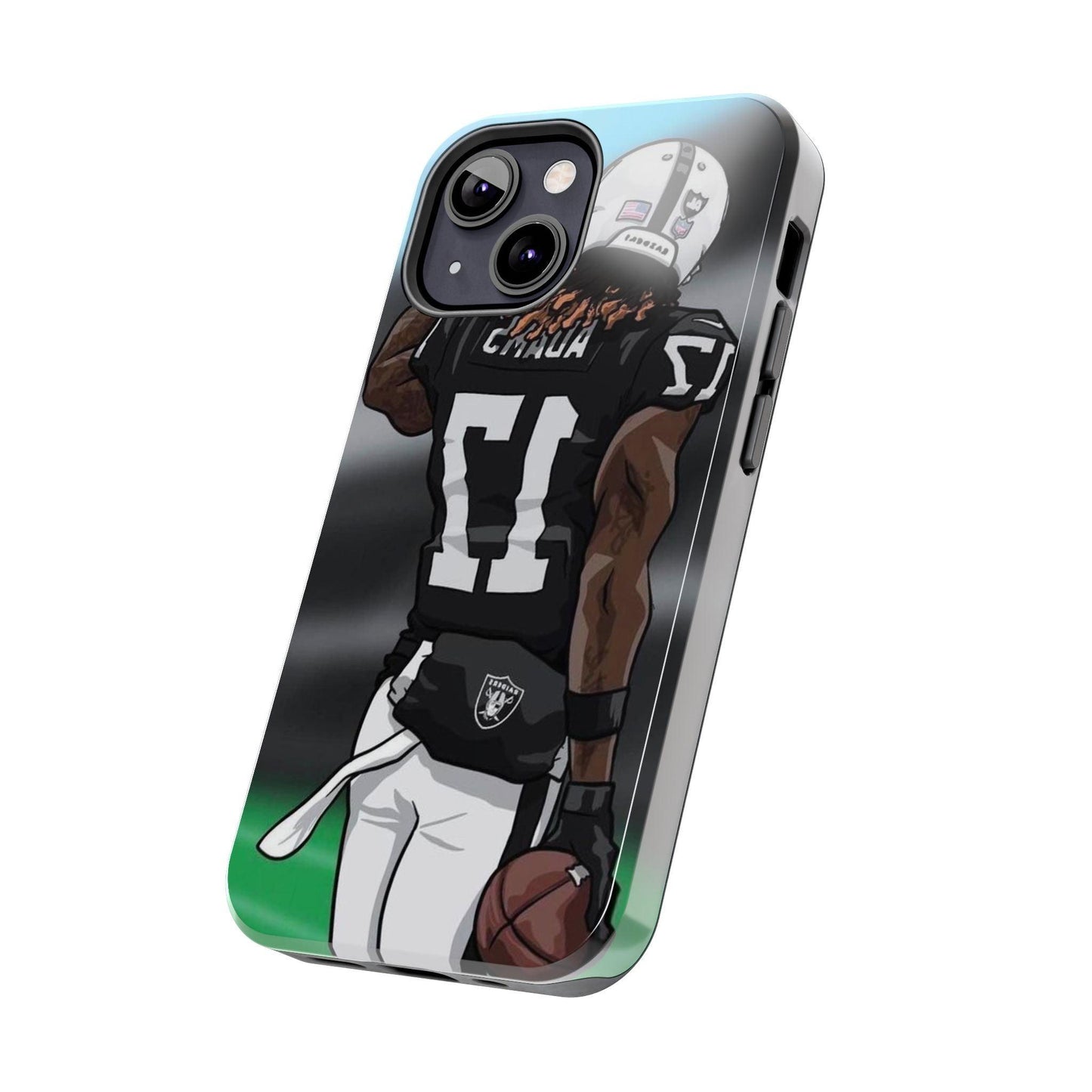 Adam 17 Player Showing Shirt Number Printed Tough Phone Case for iPhone & Samsung Galaxy - Bold Athlete Design - covers4phones
