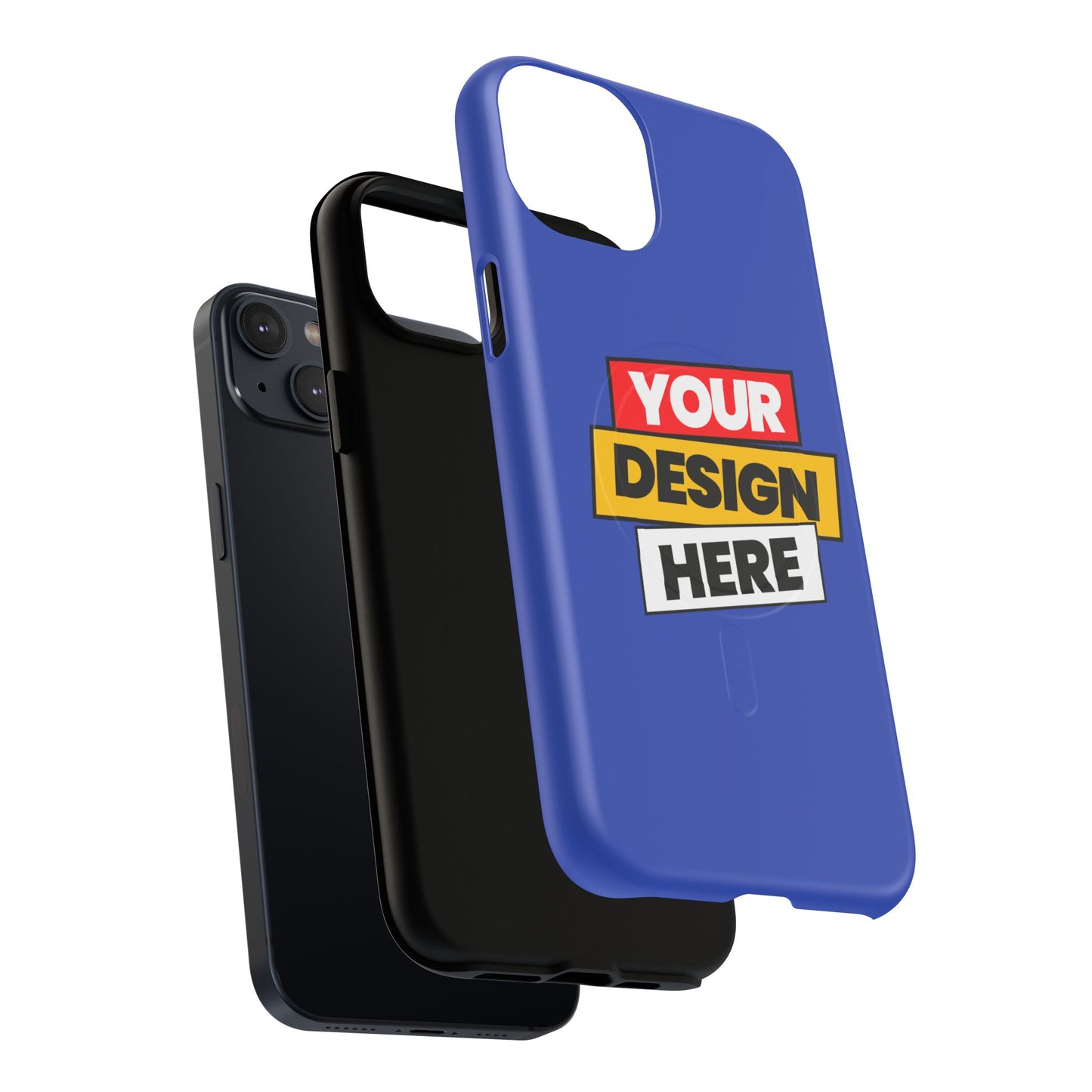 Tough Magnetic Phone Case, Customizable Phone Protector, Personalized Gift, Durable Tech Accessory, Ideal for Teens and Adults