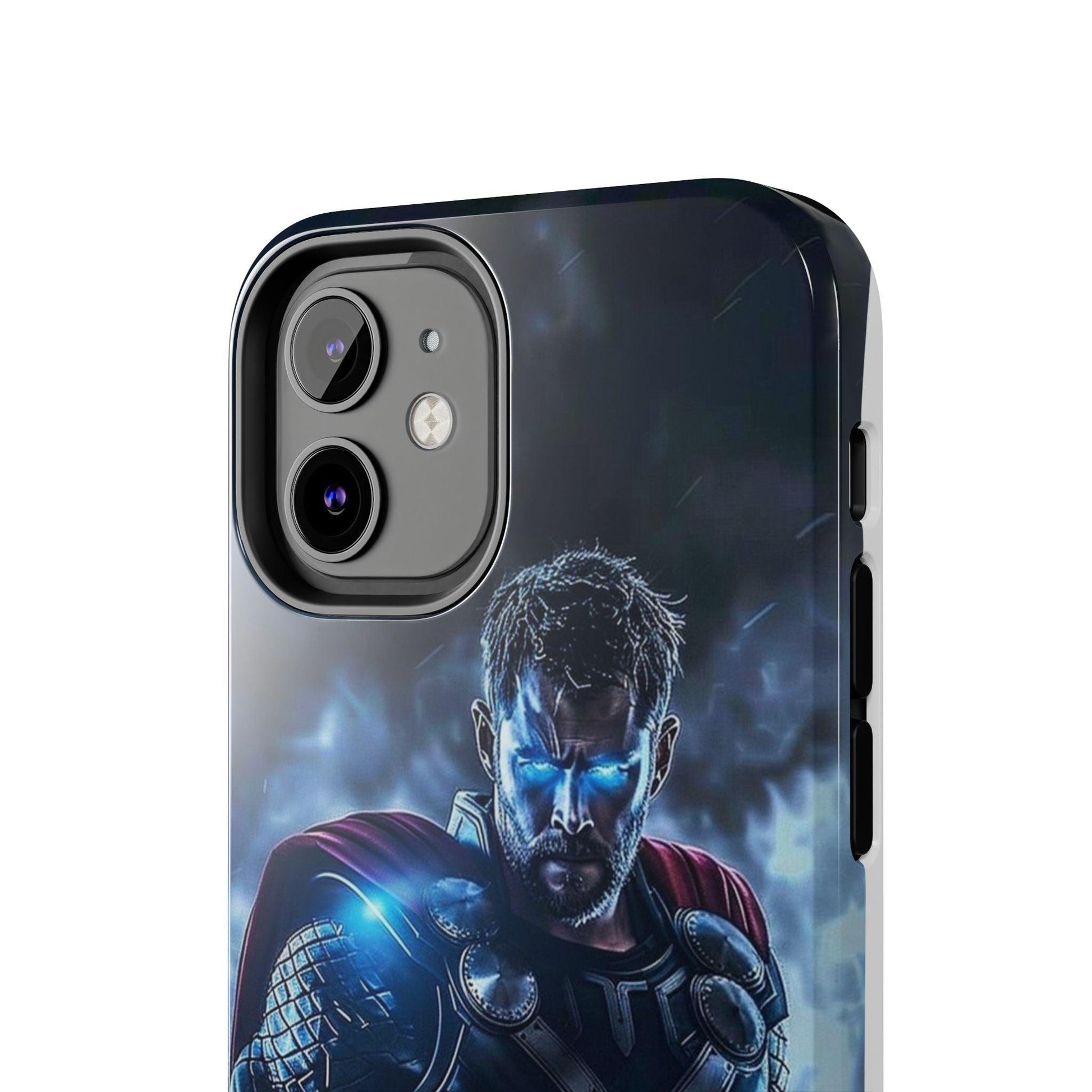 Thor, the God of Thunder in Action Printed Tough Phone Case for iPhone & Samsung Galaxy - Epic Superhero Design - covers4phones