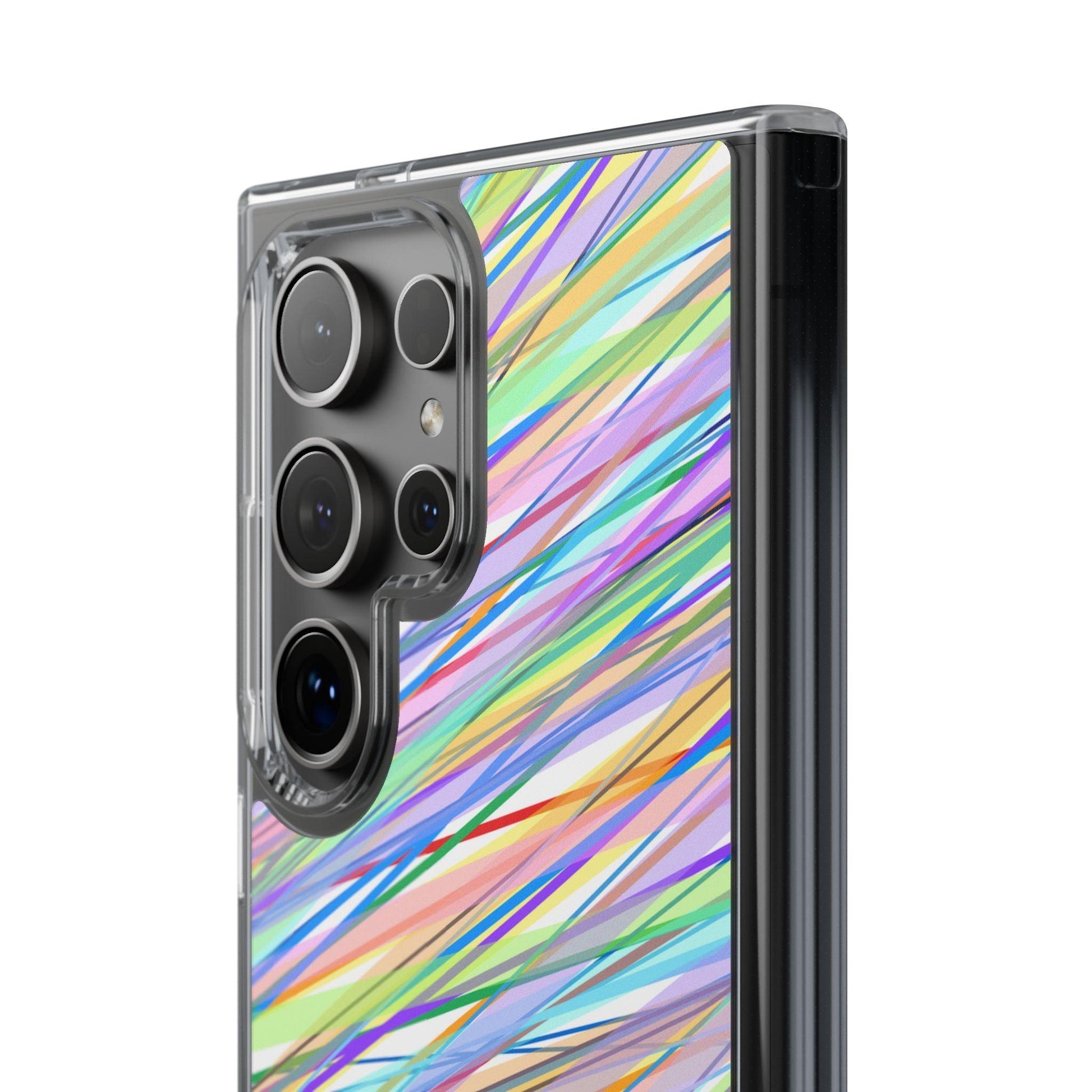 Threads Of Colors Clear Case - covers4phones
