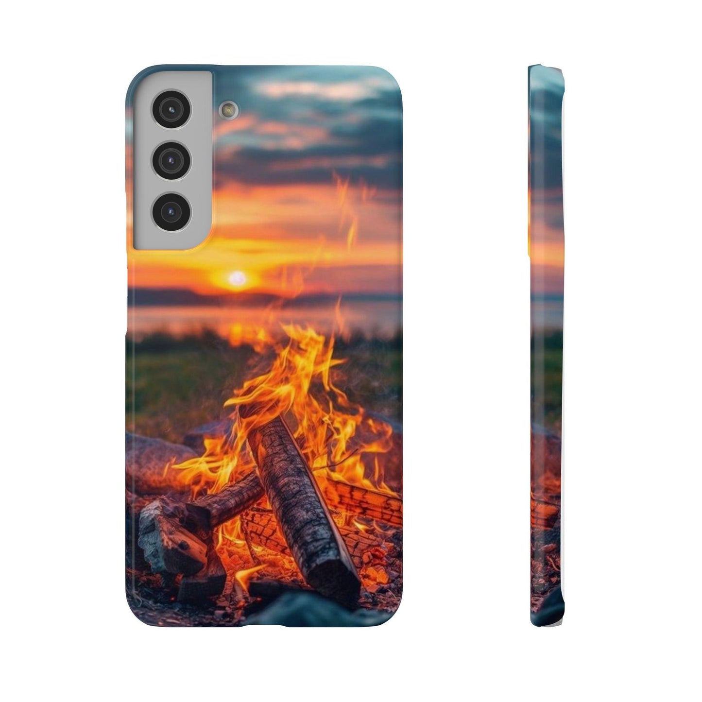 Woodland Fire Phone Case – Warmth of Nature’s Blaze on Your Device - covers4phones