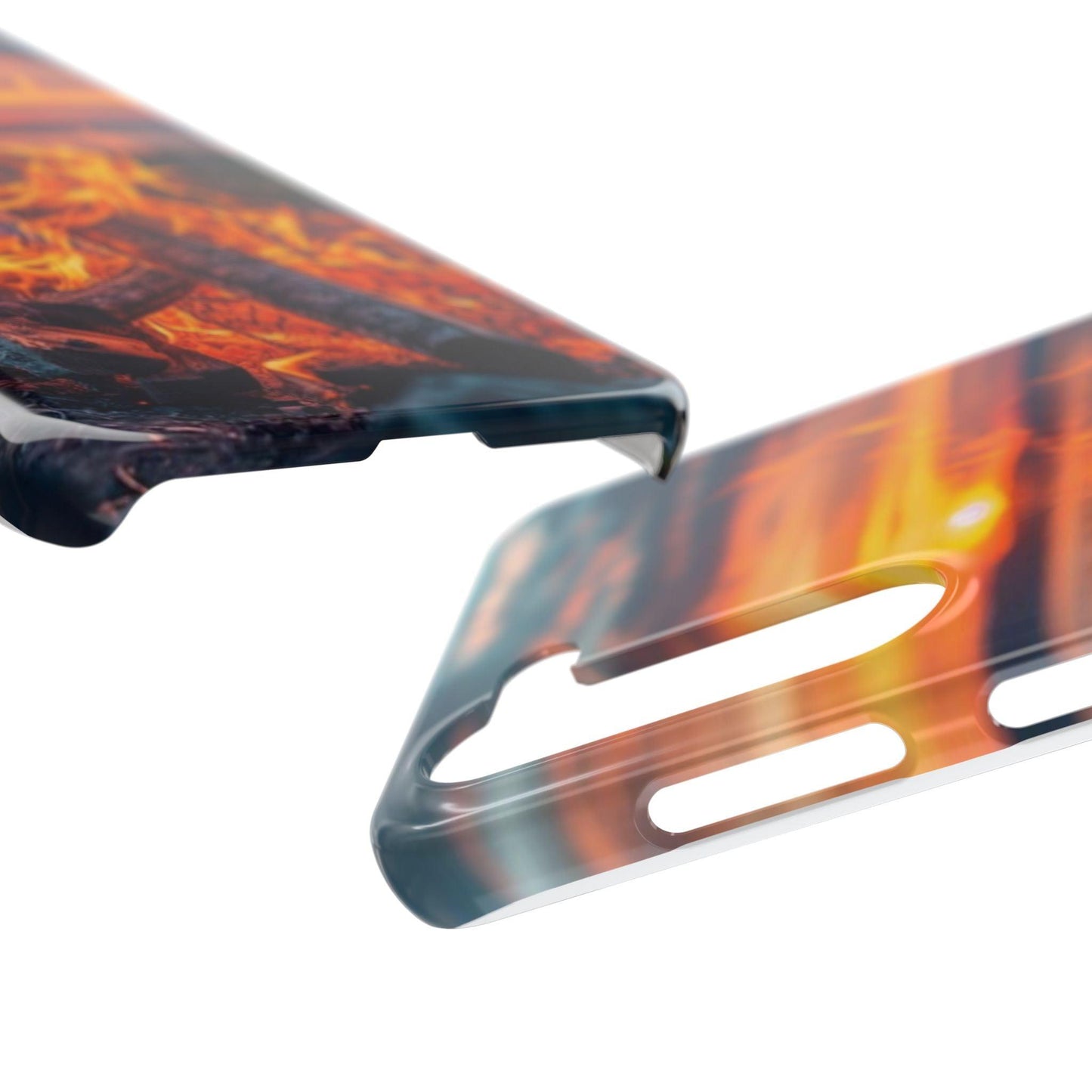 Woodland Fire Phone Case – Warmth of Nature’s Blaze on Your Device - covers4phones