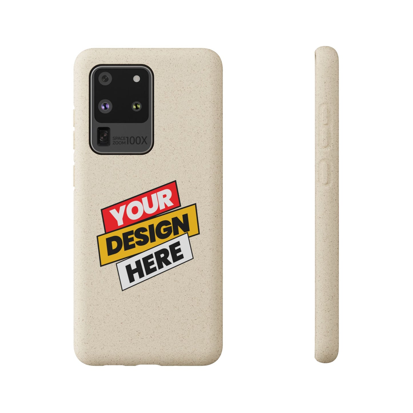 Eco-Friendly Phone Case, Biodegradable Phone Cover, Sustainable Accessory, Customizable iPhone Case, Green Gift Idea, Environmentally