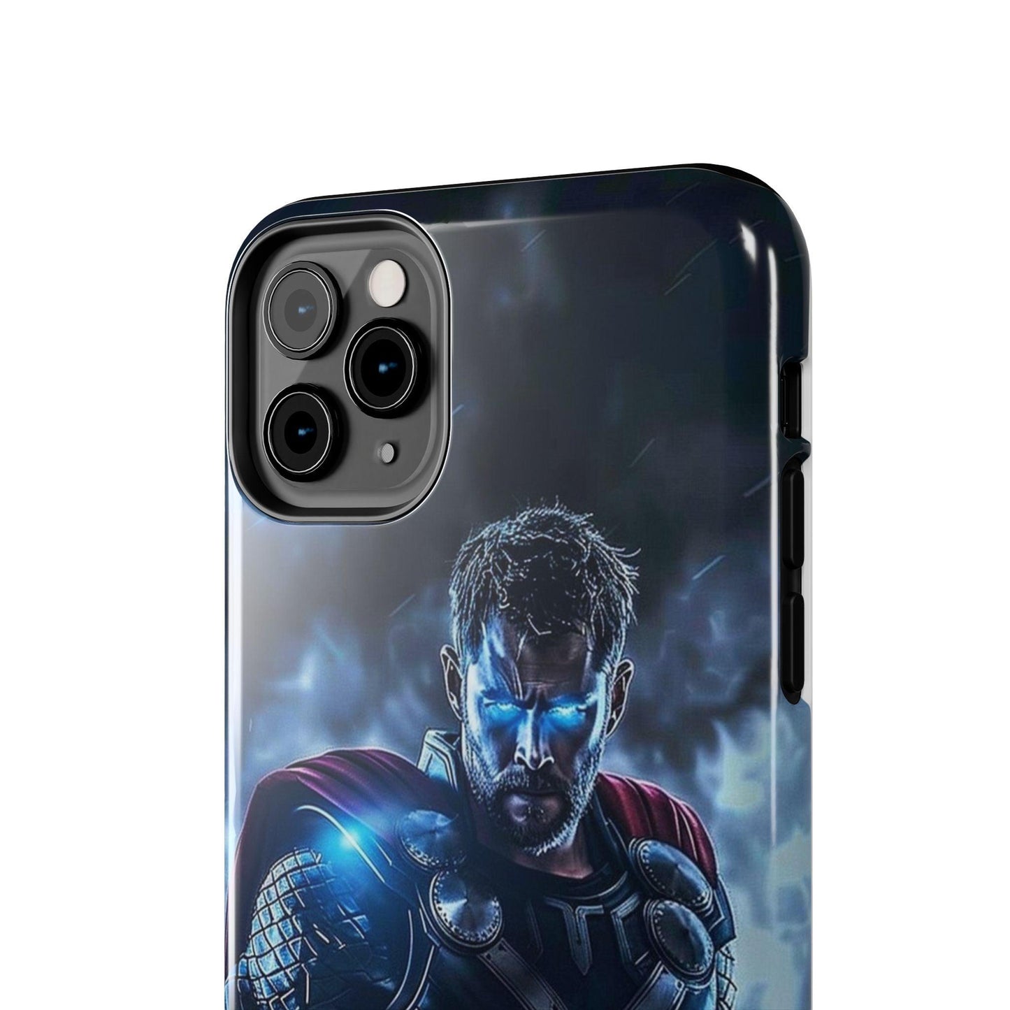 Thor, the God of Thunder in Action Printed Tough Phone Case for iPhone & Samsung Galaxy - Epic Superhero Design - covers4phones