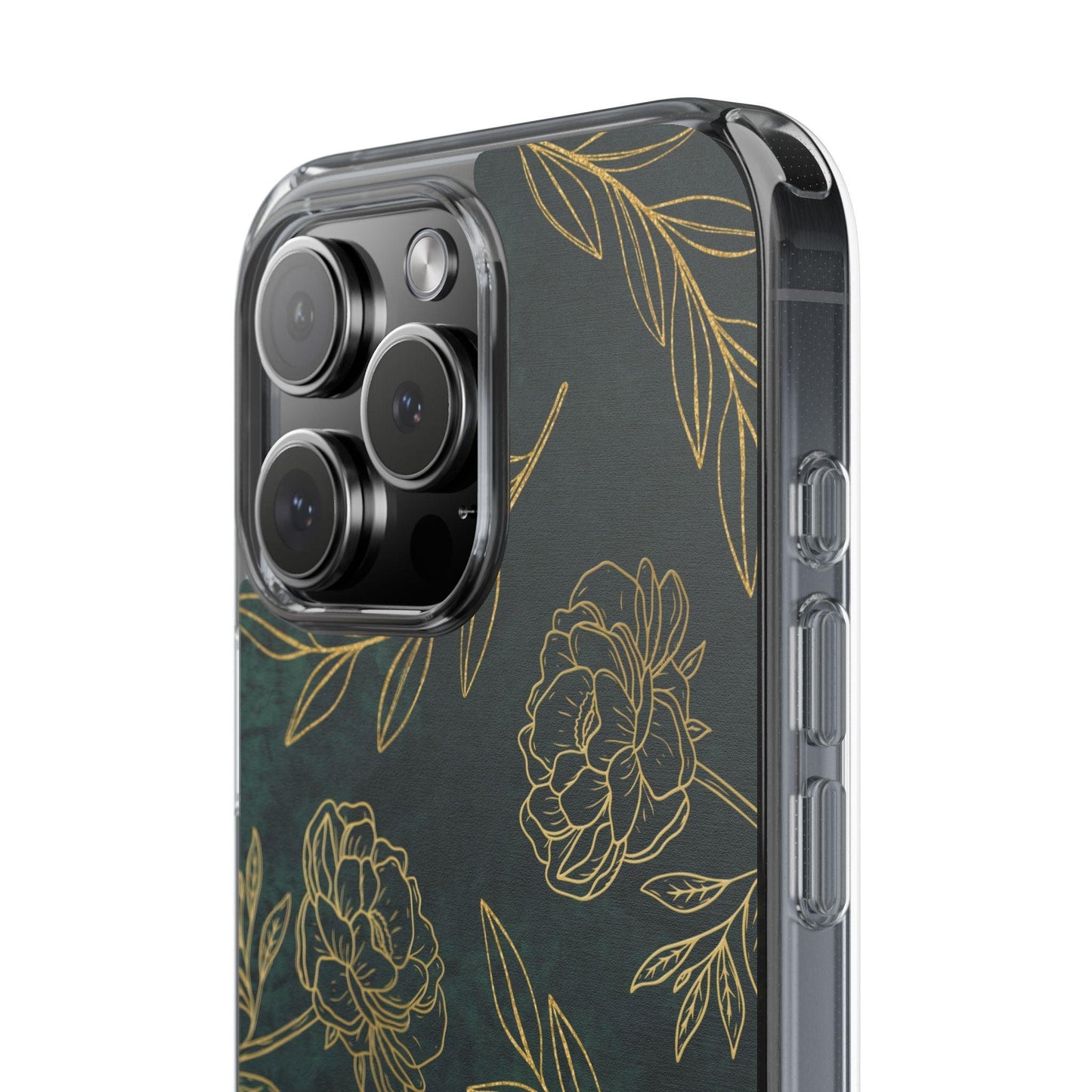 Floral Pattern Clear Cases - covers4phones