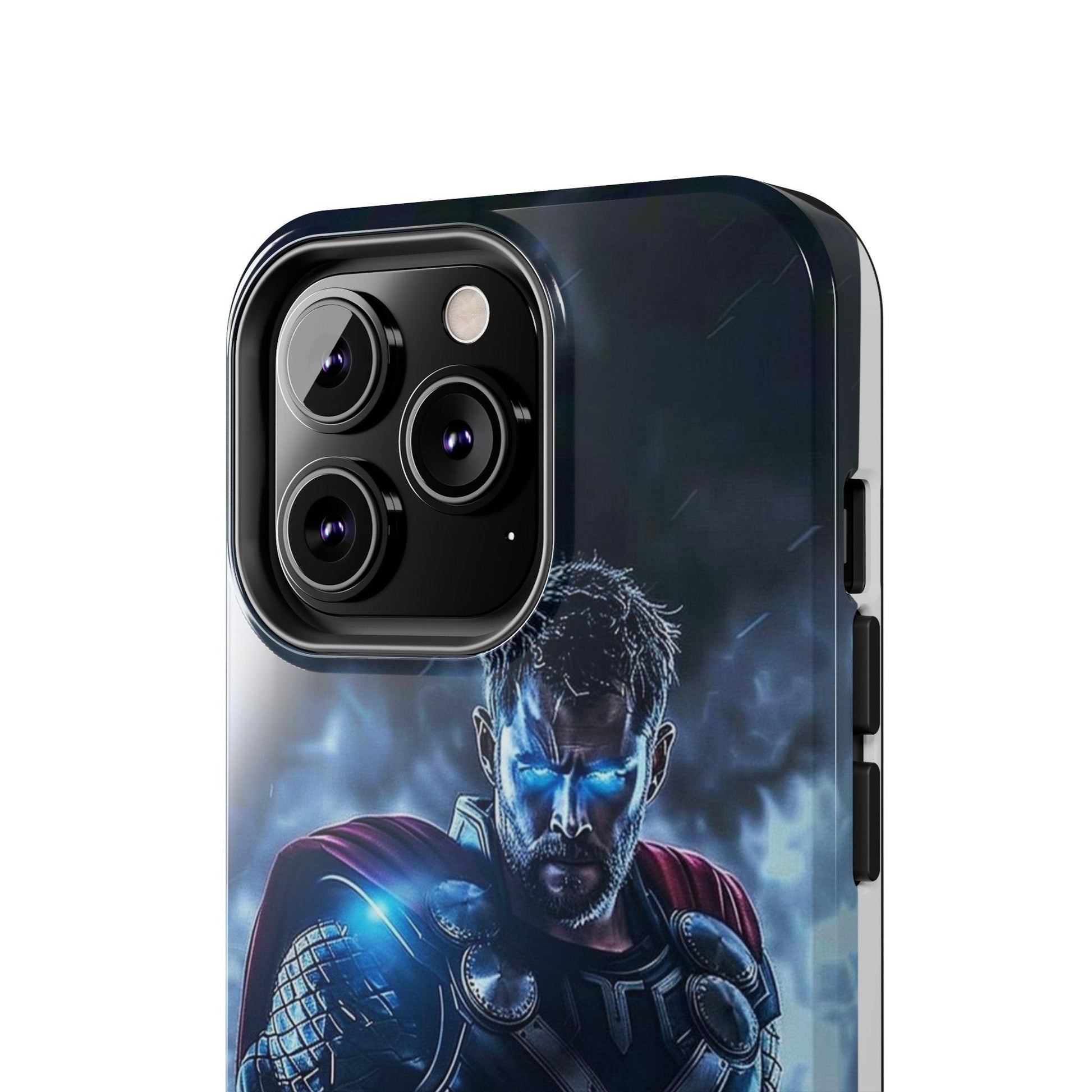 Thor, the God of Thunder in Action Printed Tough Phone Case for iPhone & Samsung Galaxy - Epic Superhero Design - covers4phones