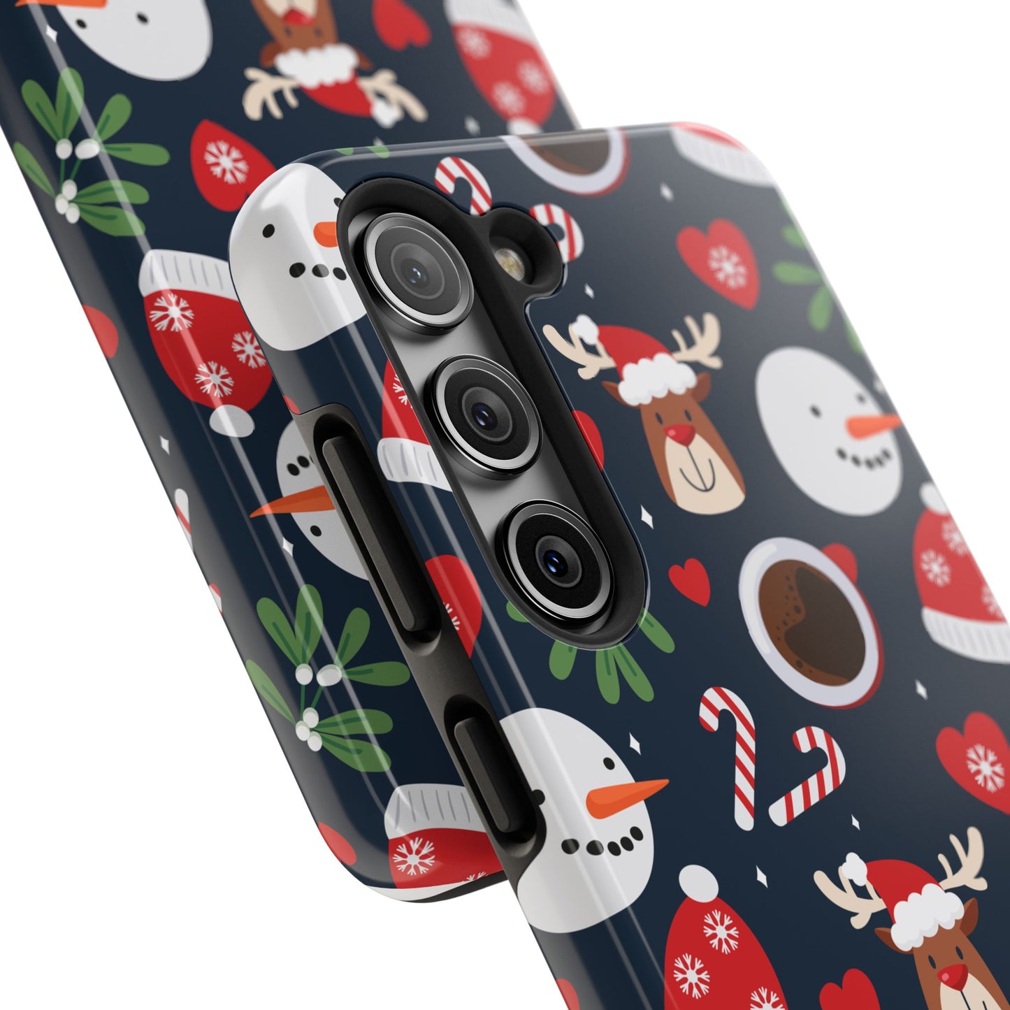 Tough Phone Cases Samsung Case - Festive Christmas Design - covers4phones