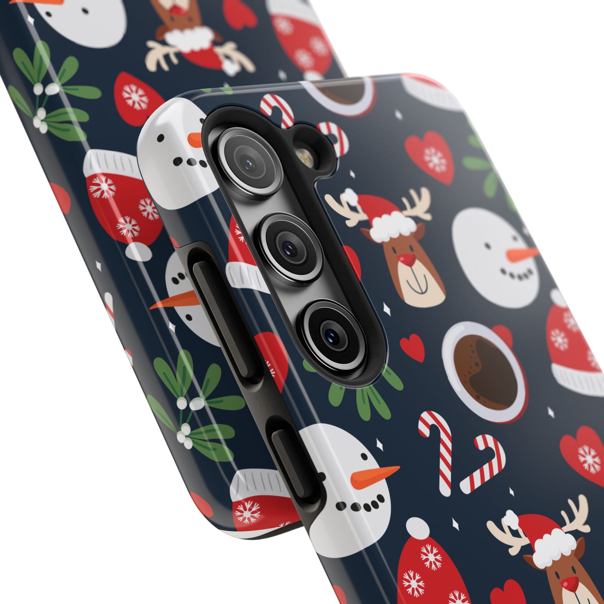 Tough Phone Cases Samsung Case - Festive Christmas Design - covers4phones