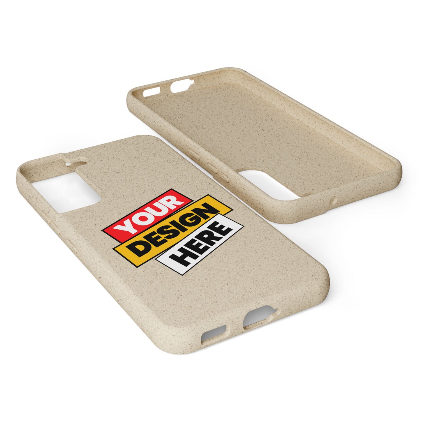 Eco-Friendly Phone Case, Biodegradable Phone Cover, Sustainable Accessory, Customizable iPhone Case, Green Gift Idea, Environmentally