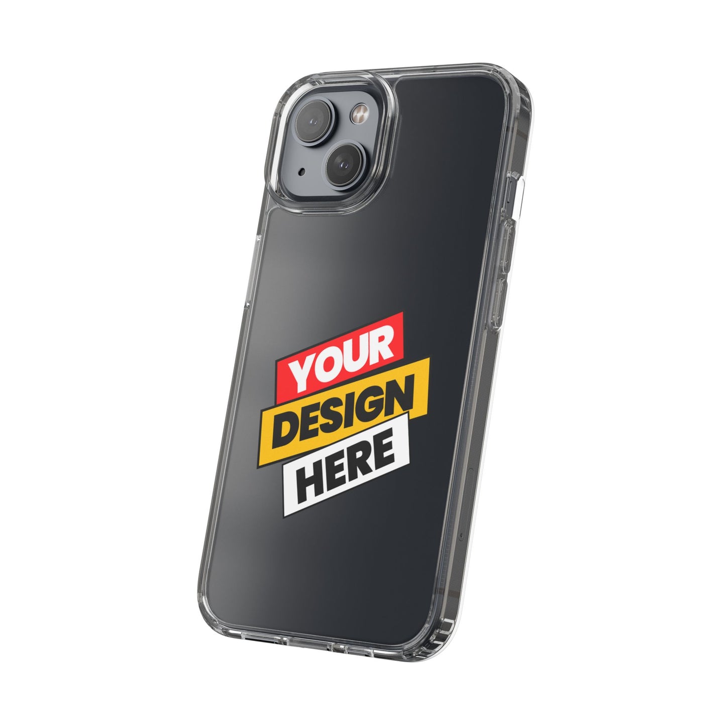 Custom Clear Transparent Cases for Phones - Personalized Protection, Ideal for Gifts, Birthdays, Holidays, Trendy Phone Accessories