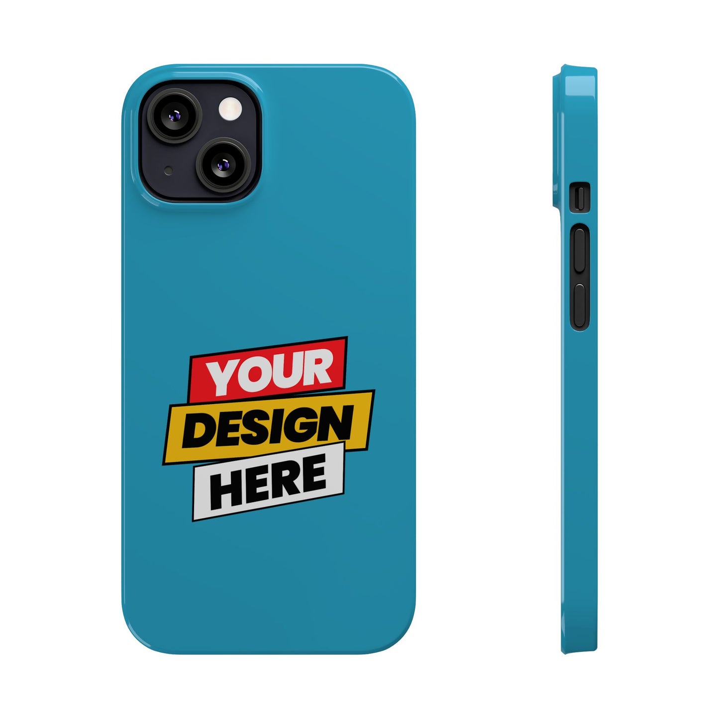 Cool Cat Slim Phone Case, Personalized Gift, Trendy Pet Lover Accessory, Unique Phone Cover, Animal Lover Case, Birthday Present