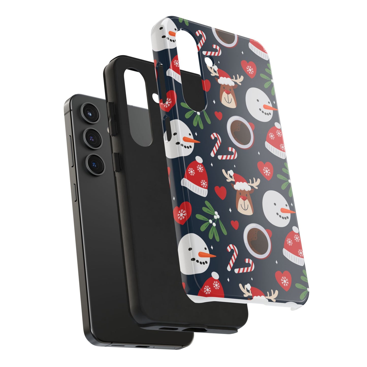 Tough Phone Cases Samsung Case - Festive Christmas Design - covers4phones
