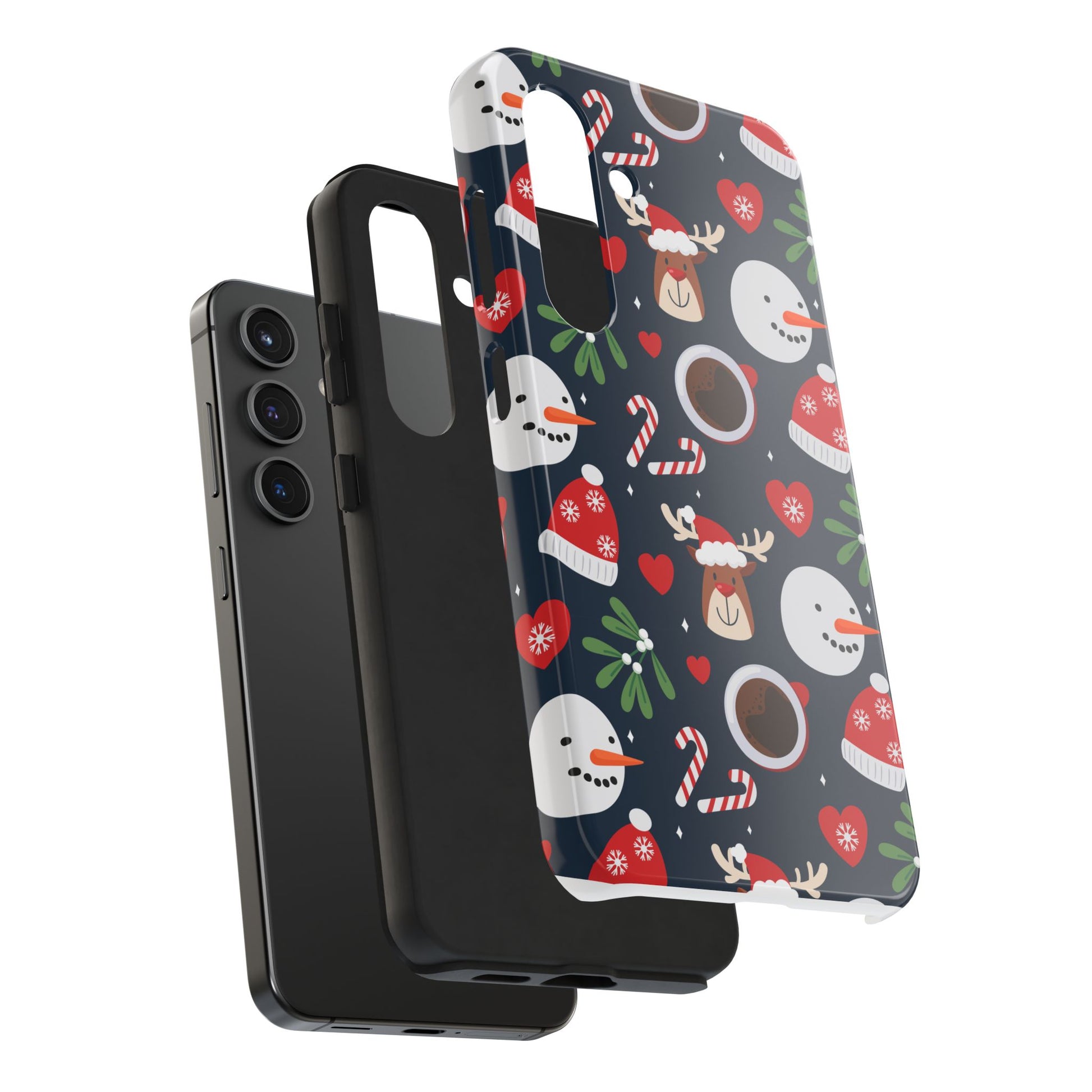 Tough Phone Cases Samsung Case - Festive Christmas Design - covers4phones