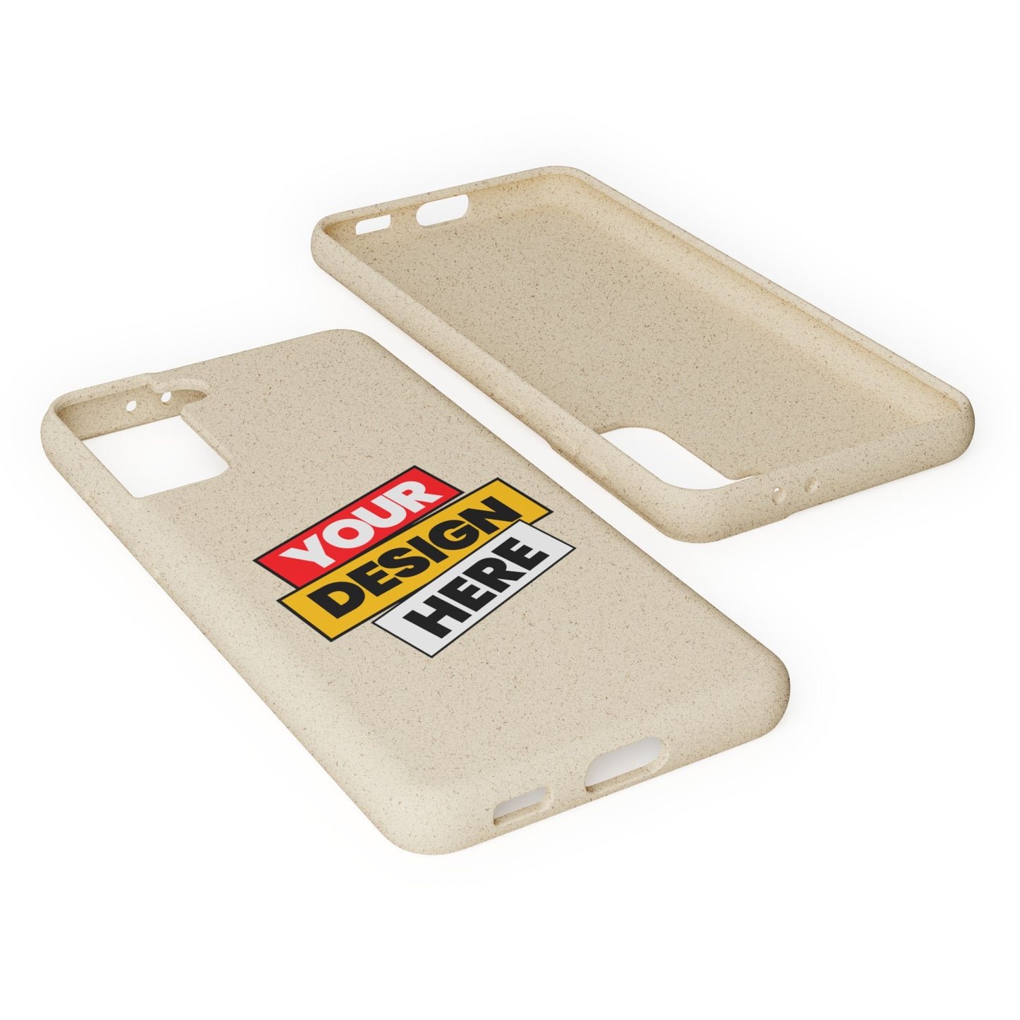 Eco-Friendly Phone Case, Biodegradable Phone Cover, Sustainable Accessory, Customizable iPhone Case, Green Gift Idea, Environmentally