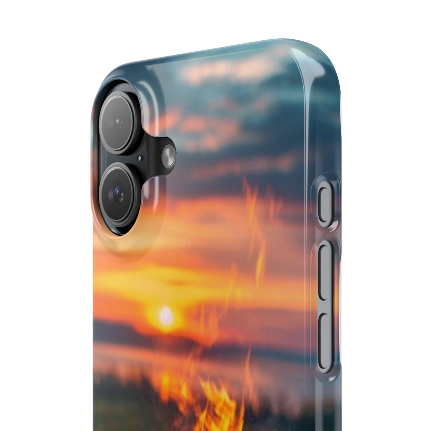 Woodland Fire Phone Case – Warmth of Nature’s Blaze on Your Device - covers4phones