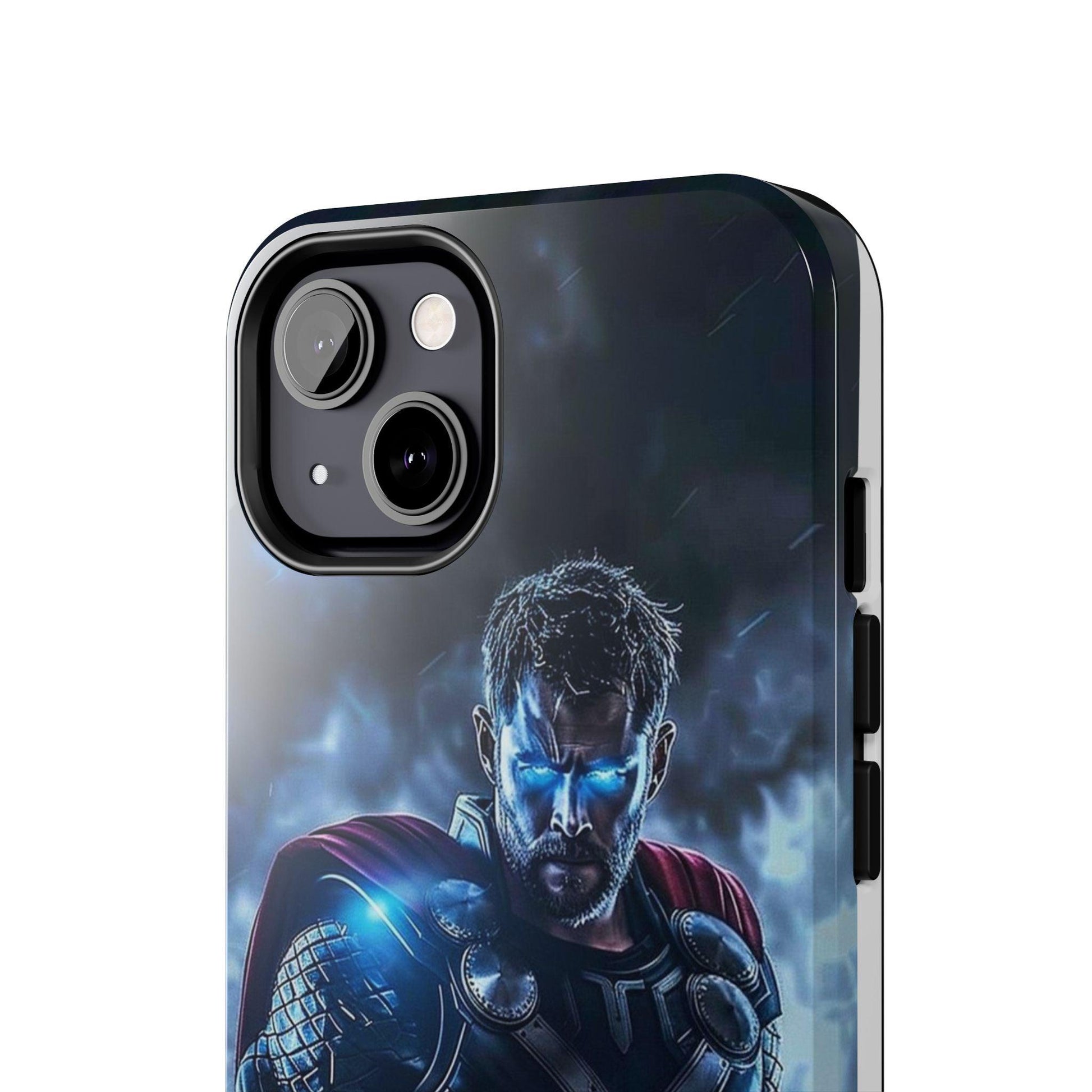 Thor, the God of Thunder in Action Printed Tough Phone Case for iPhone & Samsung Galaxy - Epic Superhero Design - covers4phones