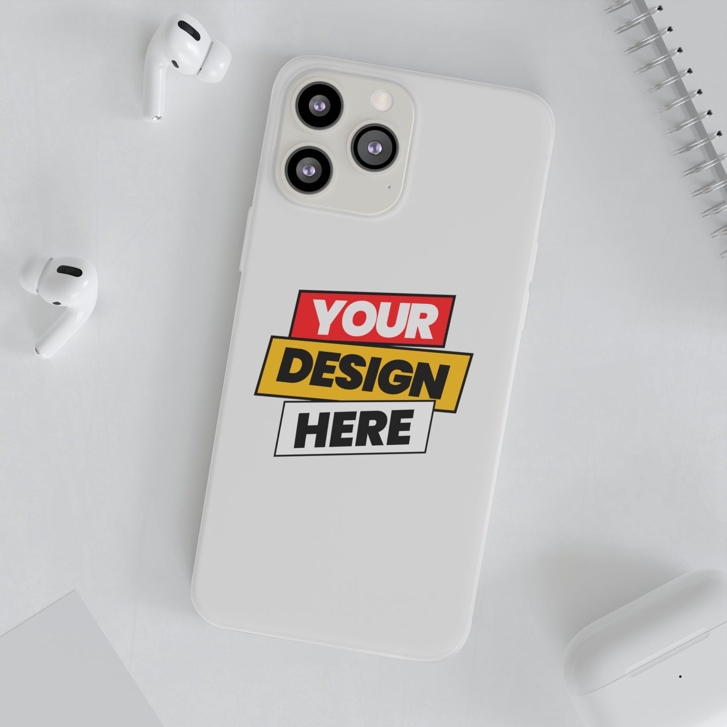 Customizable Flexi Phone Cases, Personalized Tech Accessories, Unique Gifts for Holidays, Fun and Stylish Mobile Covers