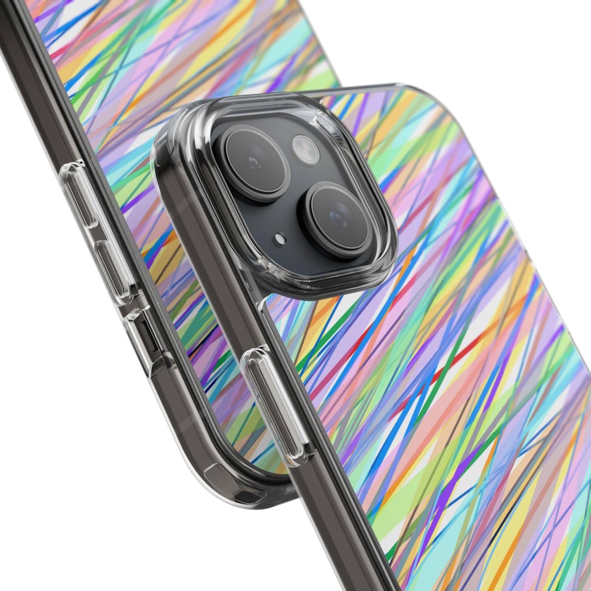 Threads Of Colors Clear Case - covers4phones