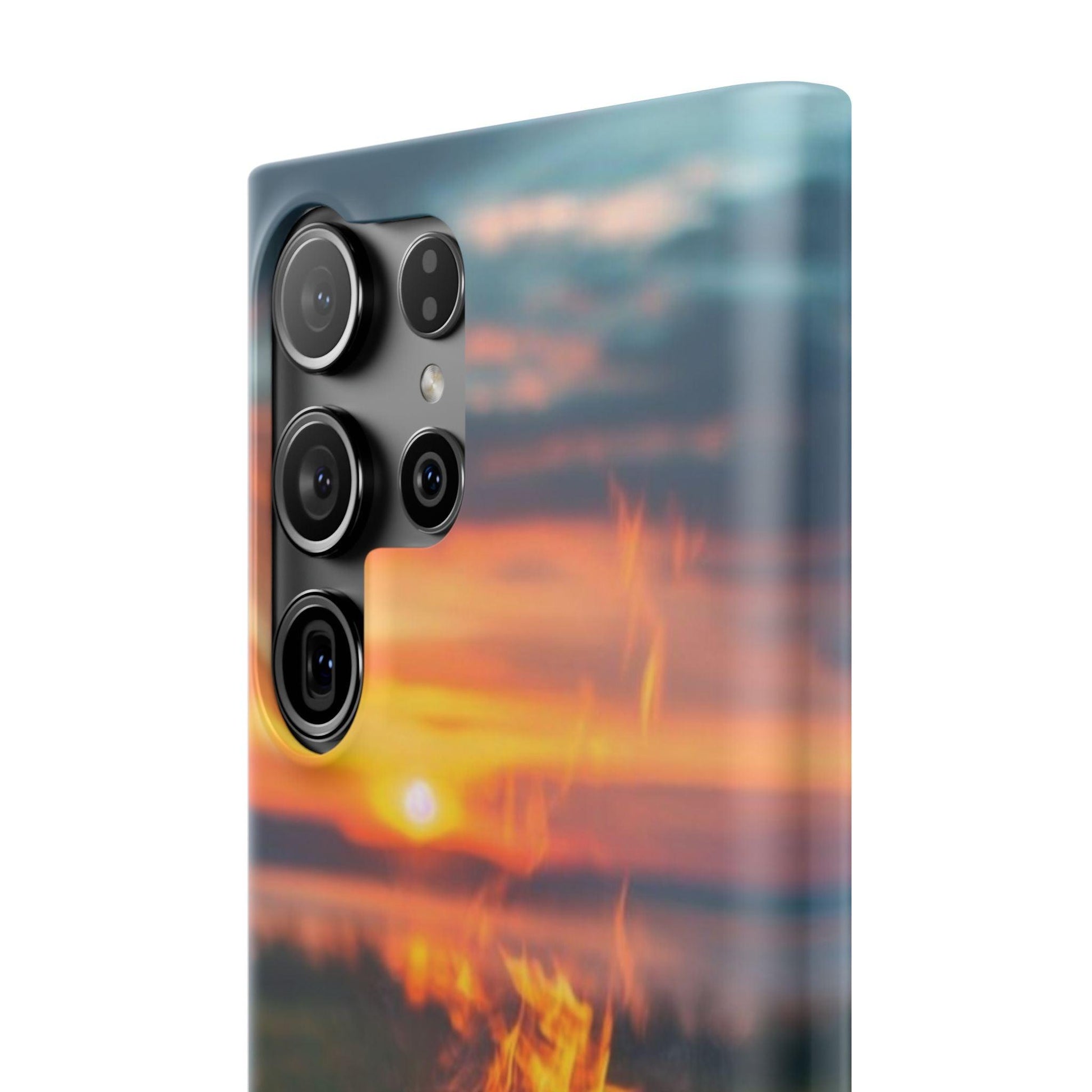 Woodland Fire Phone Case – Warmth of Nature’s Blaze on Your Device - covers4phones