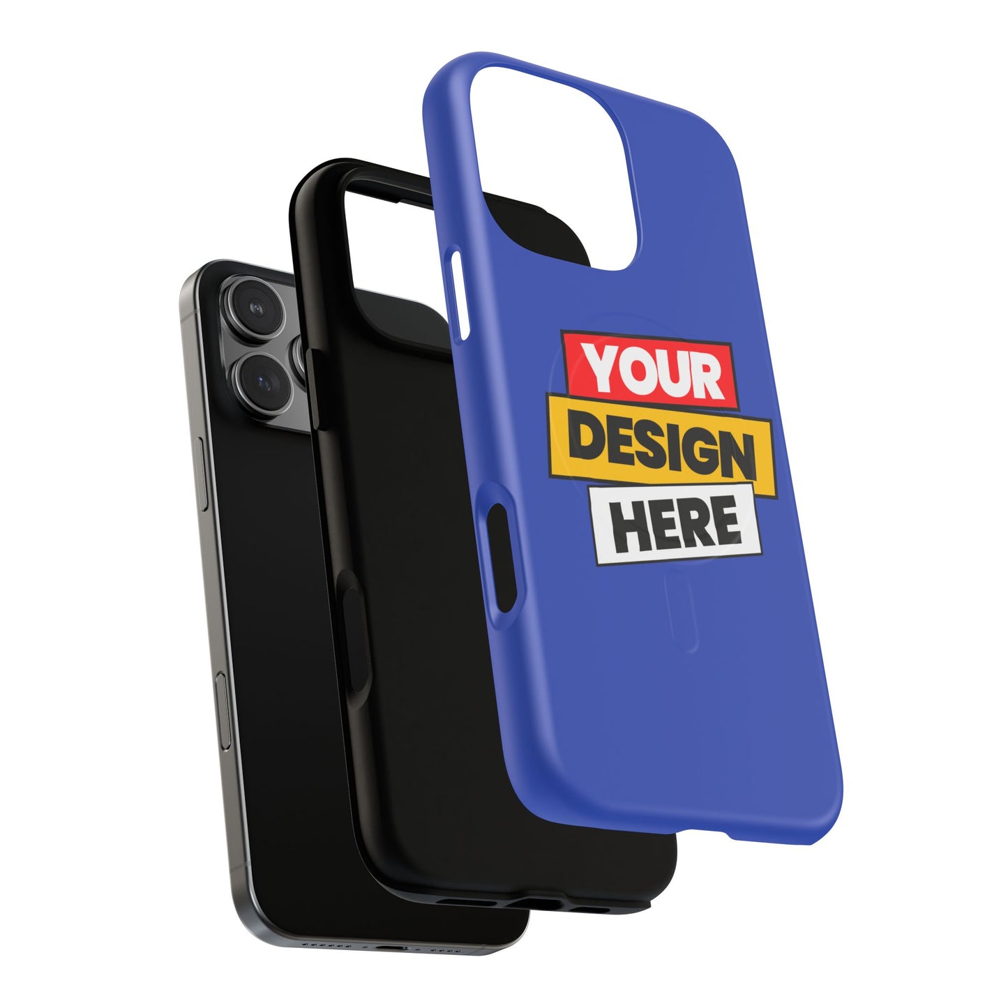 Tough Magnetic Phone Case, Customizable Phone Protector, Personalized Gift, Durable Tech Accessory, Ideal for Teens and Adults