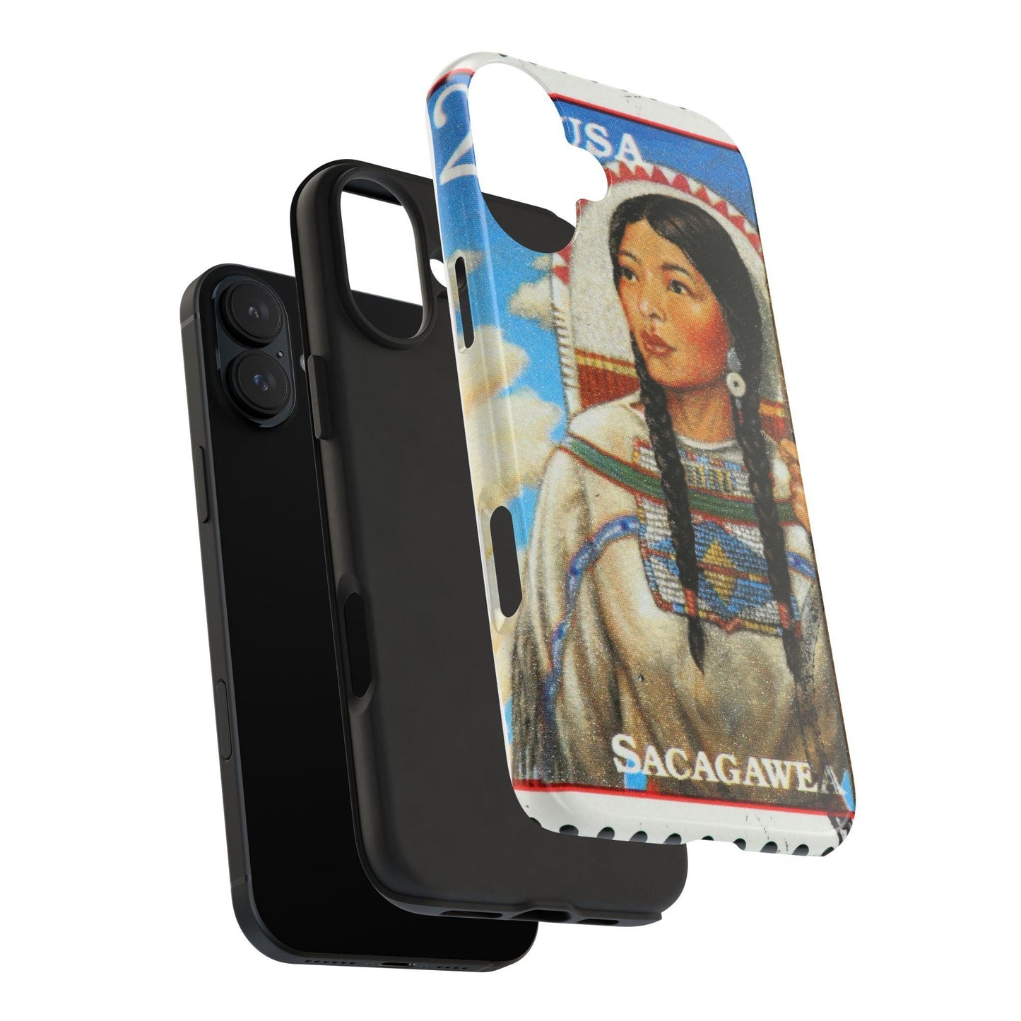 $1 Sacagawea Coin Design Tough Phone Cases - covers4phones