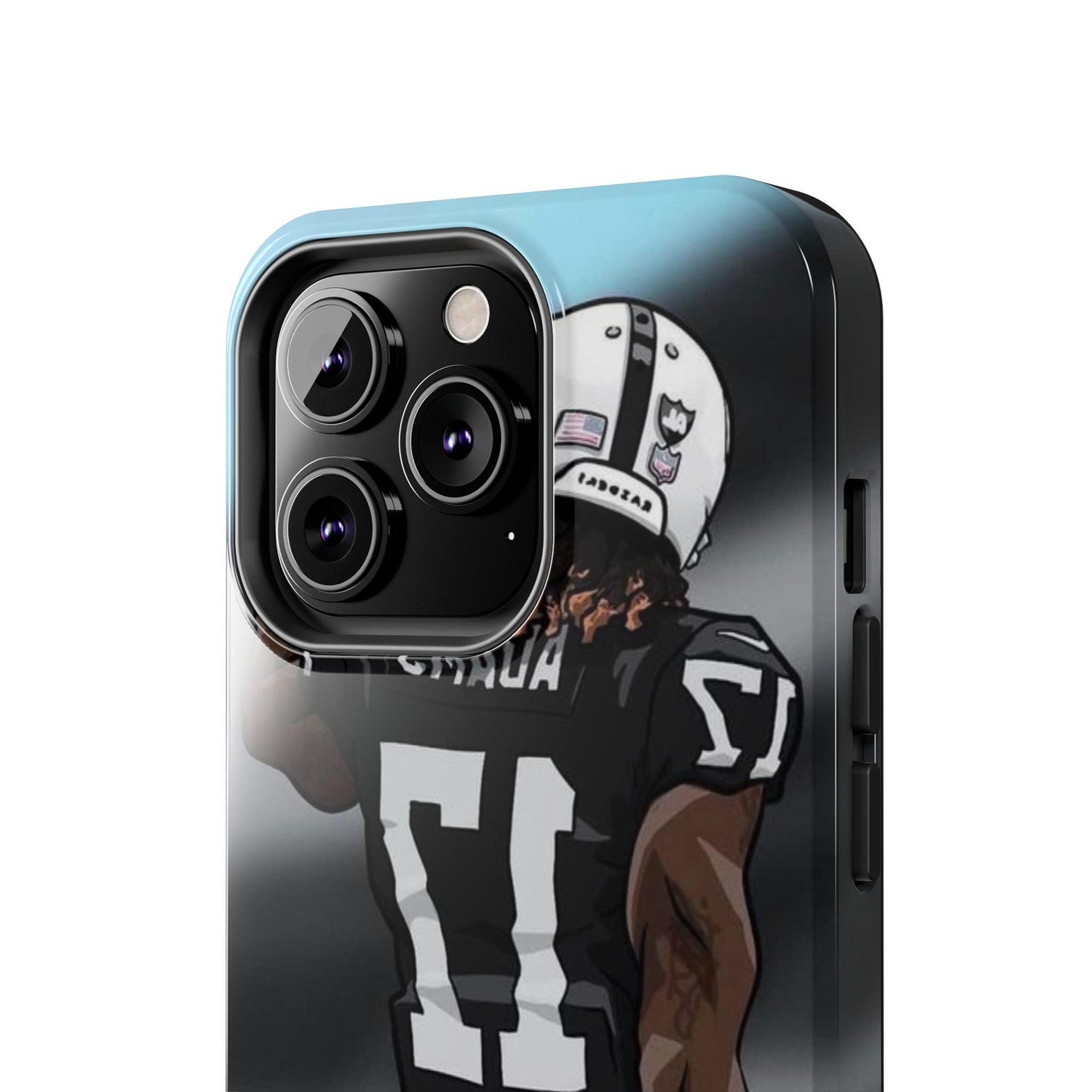 Adam 17 Player Showing Shirt Number Printed Tough Phone Case for iPhone & Samsung Galaxy - Bold Athlete Design - covers4phones