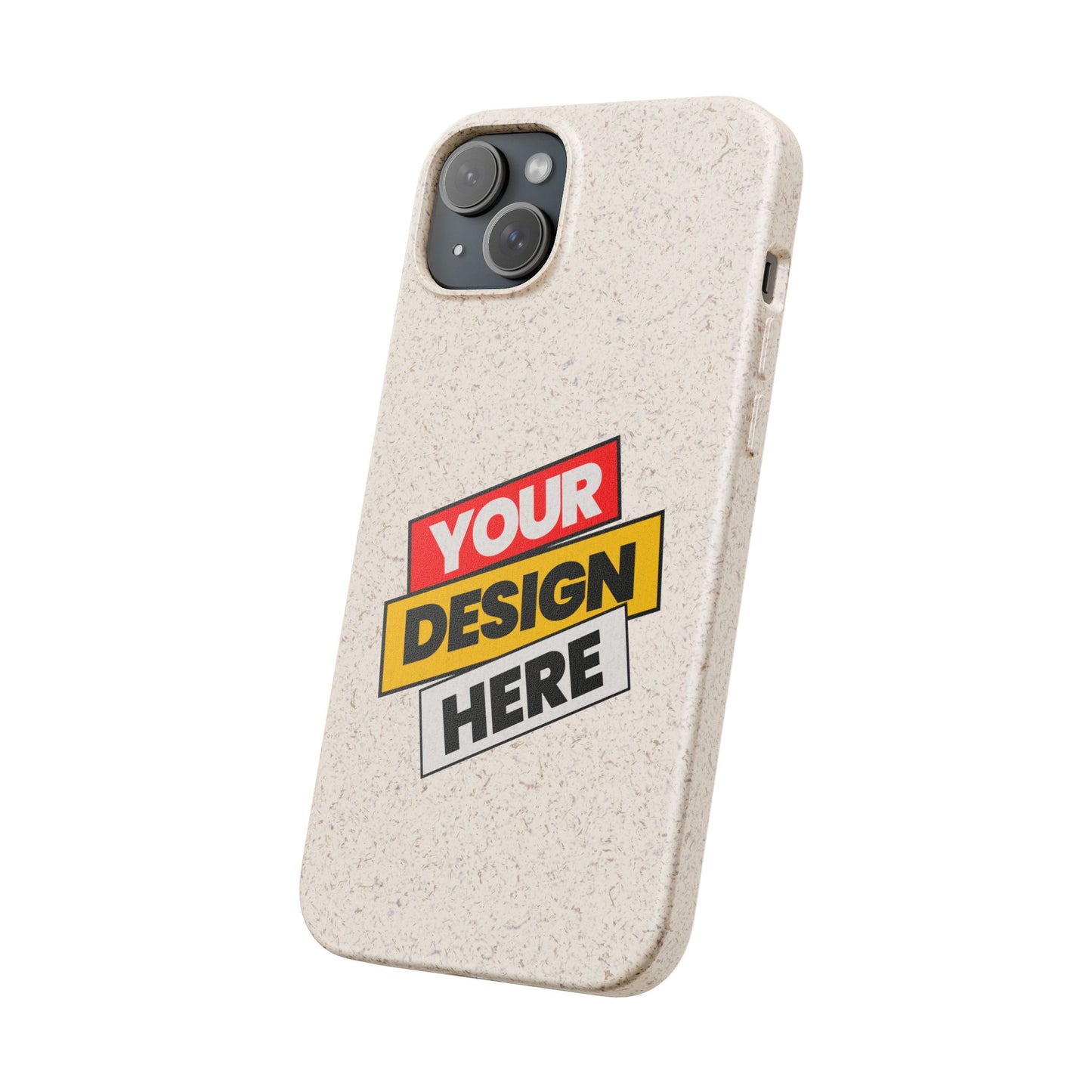 Eco-Friendly Phone Case, Biodegradable Phone Cover, Sustainable Accessory, Customizable iPhone Case, Green Gift Idea, Environmentally