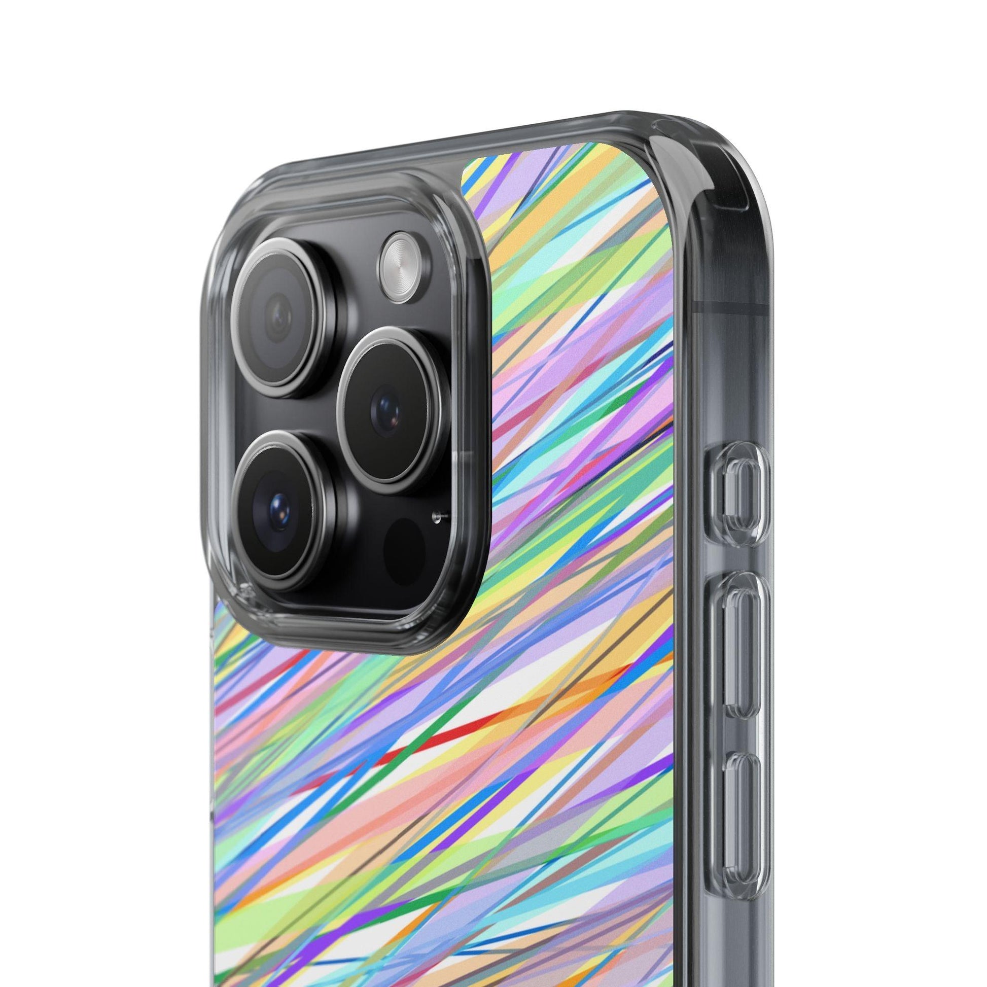 Threads Of Colors Clear Case - covers4phones