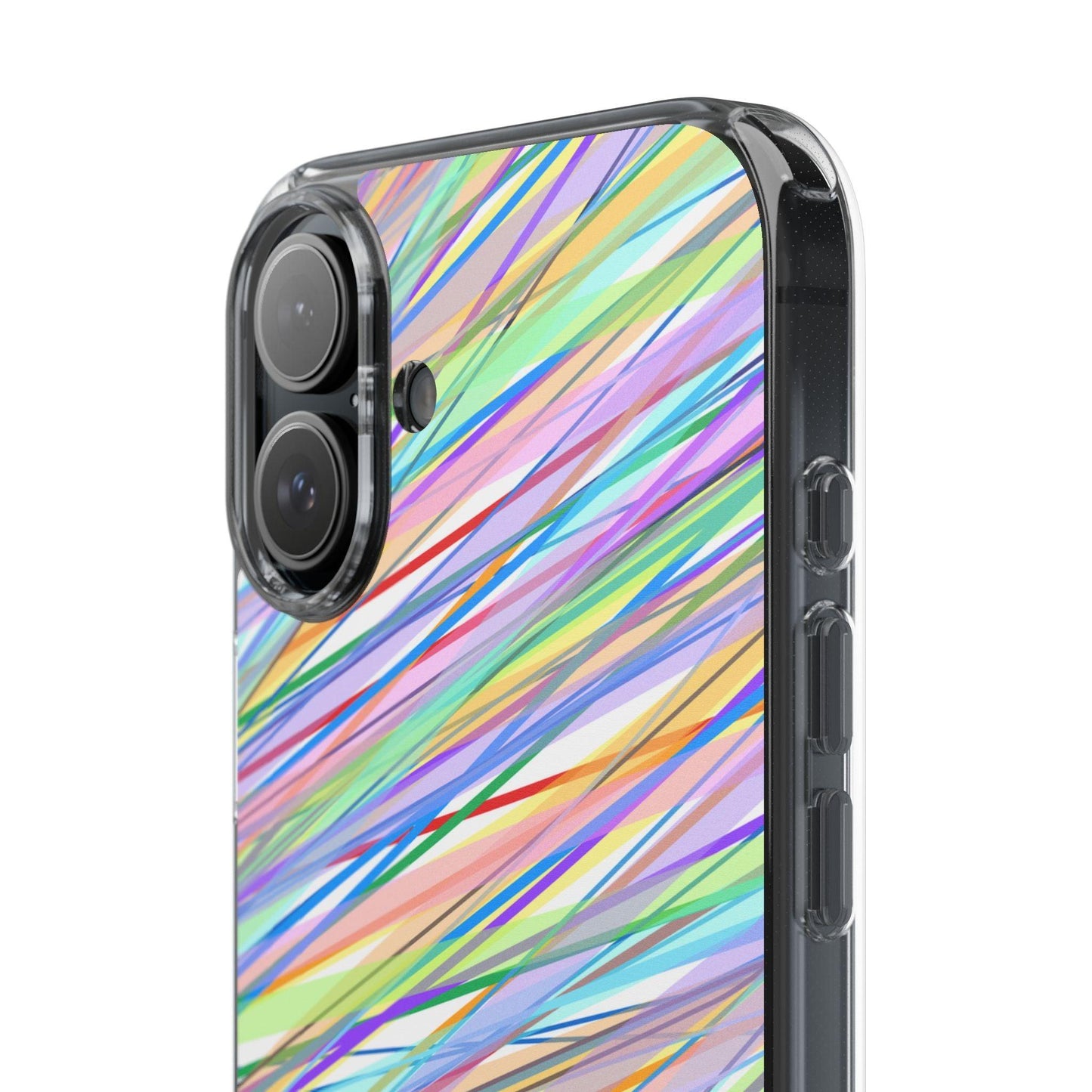 Threads Of Colors Clear Case - covers4phones